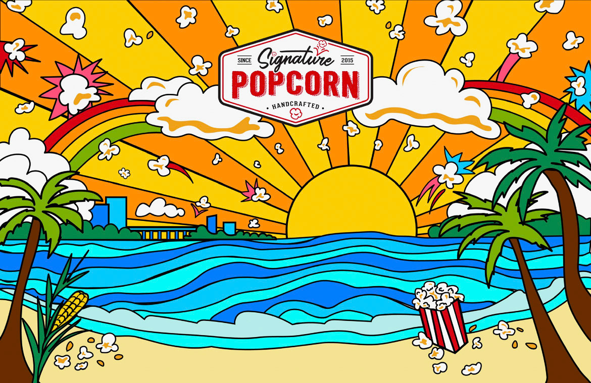 Signature Popcorn - Mock-up