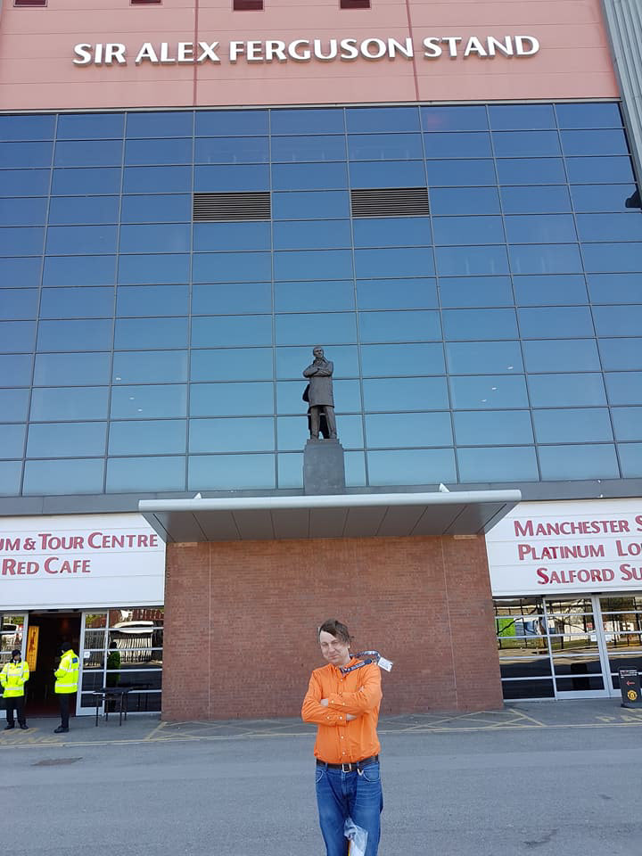 POMNIK / SIR ALEX FERGUSON / MANCHASTER UNITED & ZELENT