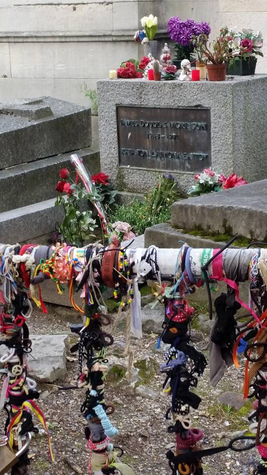 NAGROBEK / PARYŻ / JIM MORRISON / THE DOORS & ZELENT