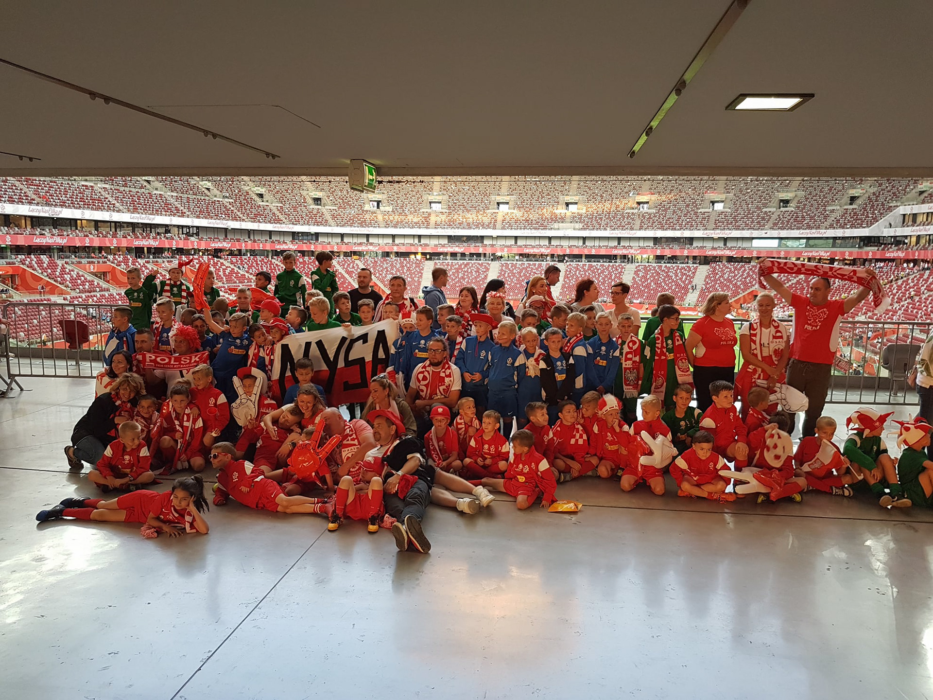 AMO NYSA / STADION NARODOWY / WARSZAWA / POLSKA VS. ŁOTWA& ZELENT