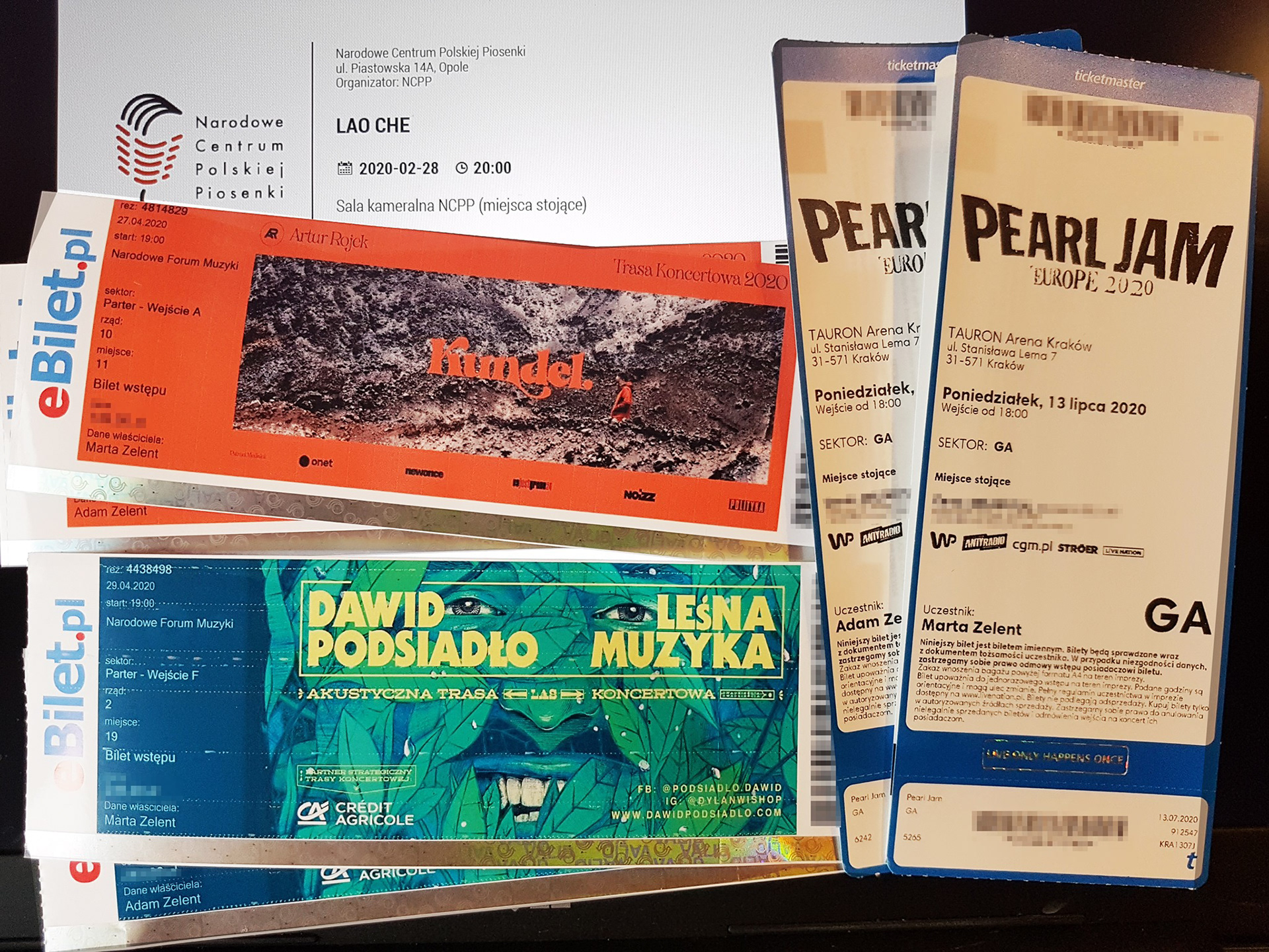 BILETY NA KONCERT& ZELENT