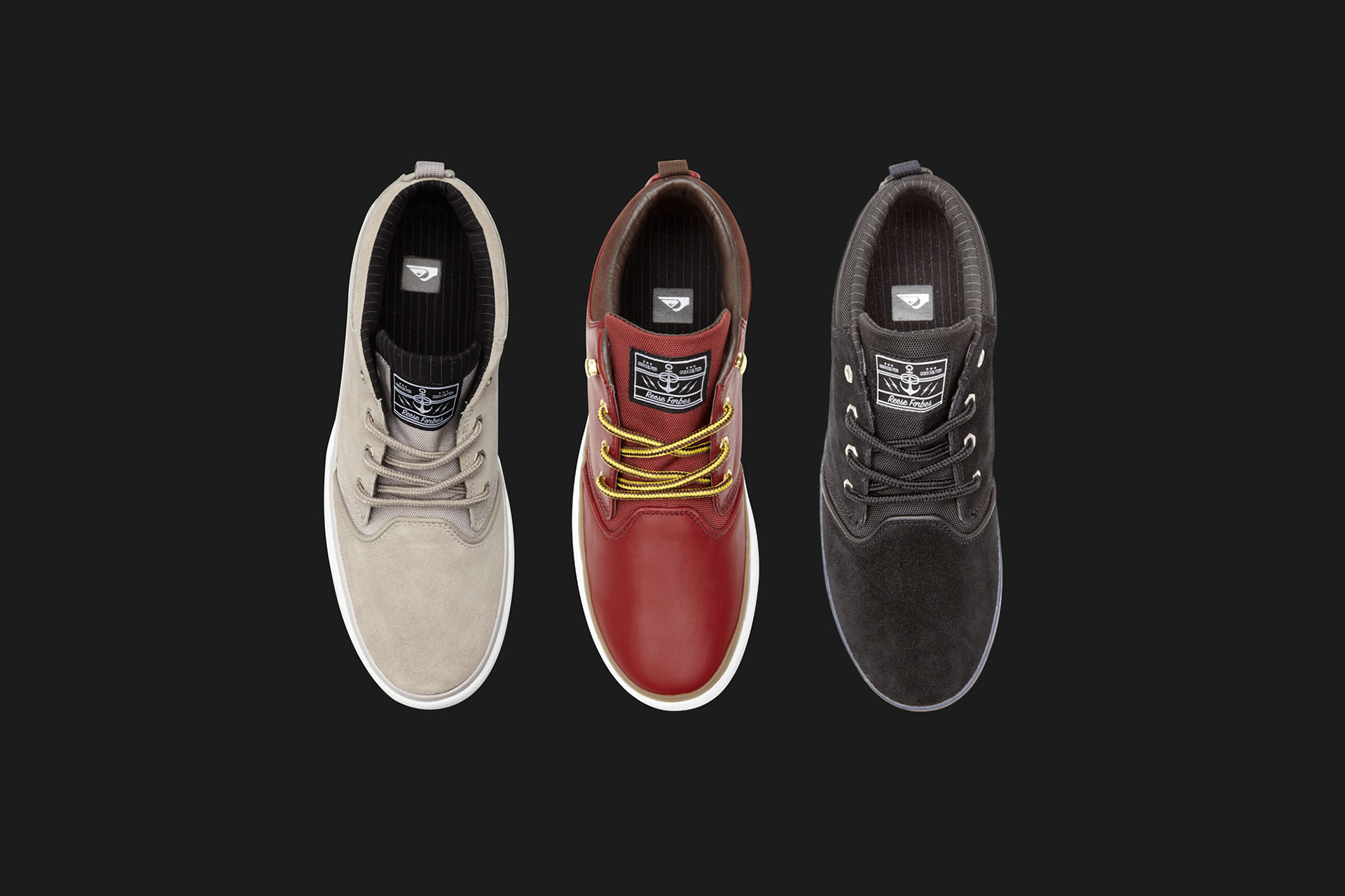 NEW Size 12 Quicksilver Reese Forbes Maroon Brown Men\'s Shoes RF1 Low Premium SB Dunk Low  main image 4