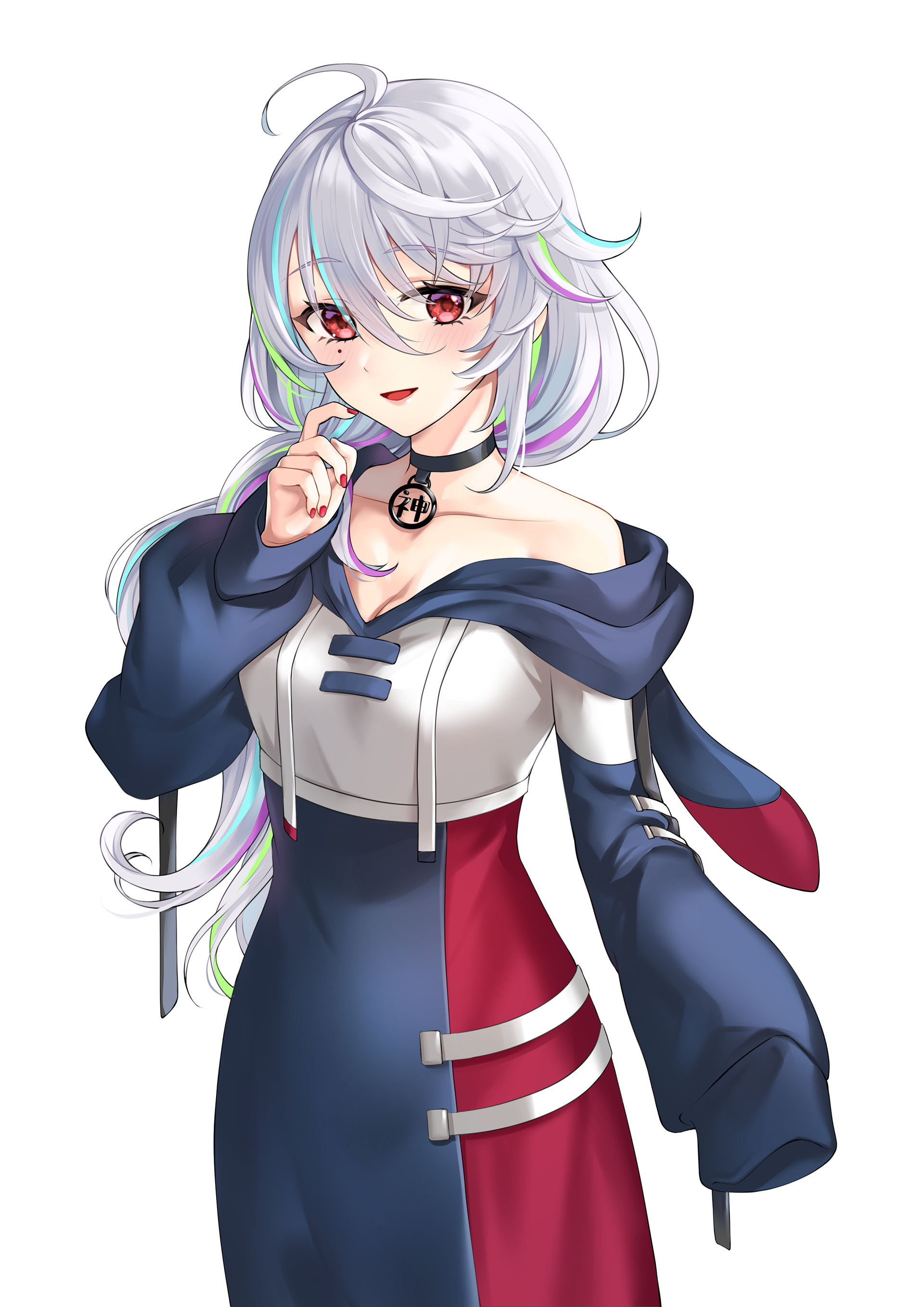 VTuber神影愁様エイプリルフールイベントイラスト