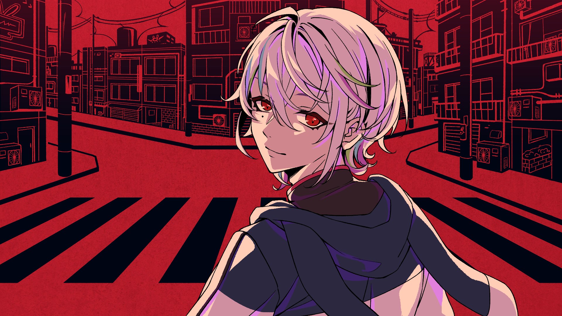 VTuber神影愁様MVイラスト