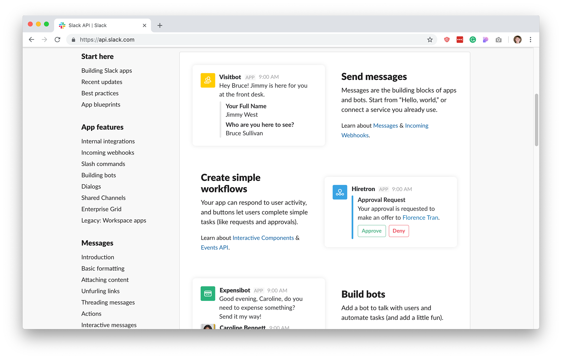 Slack API