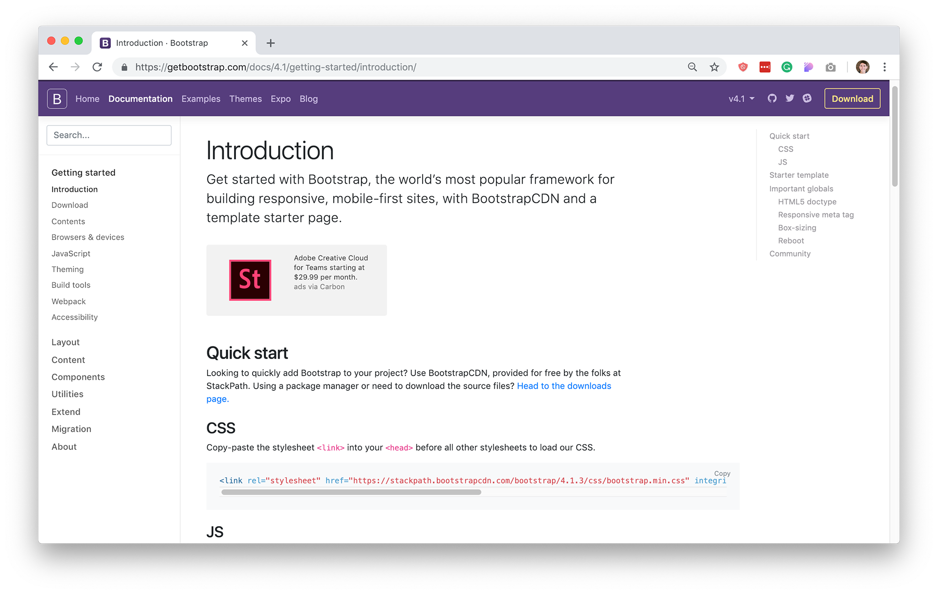 Bootstrap
