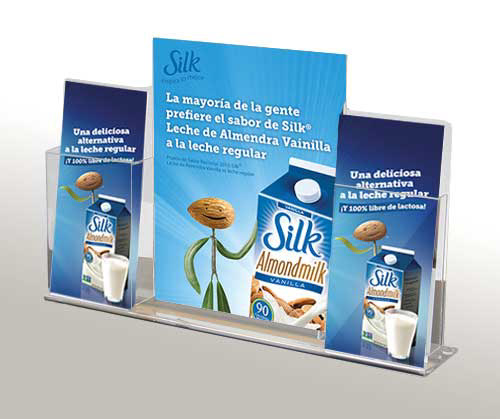 SILK custom brochure holder