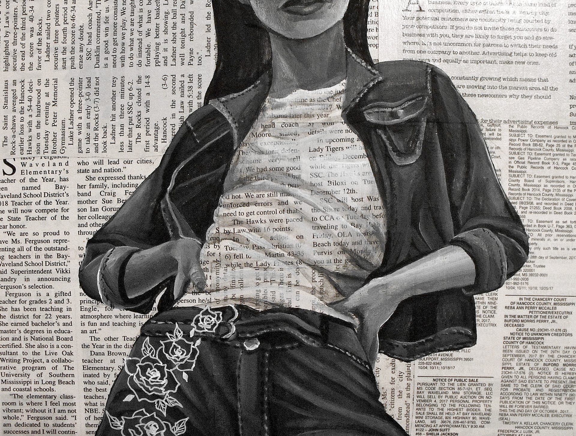 2018 | AP Series | Acrylic, Ink