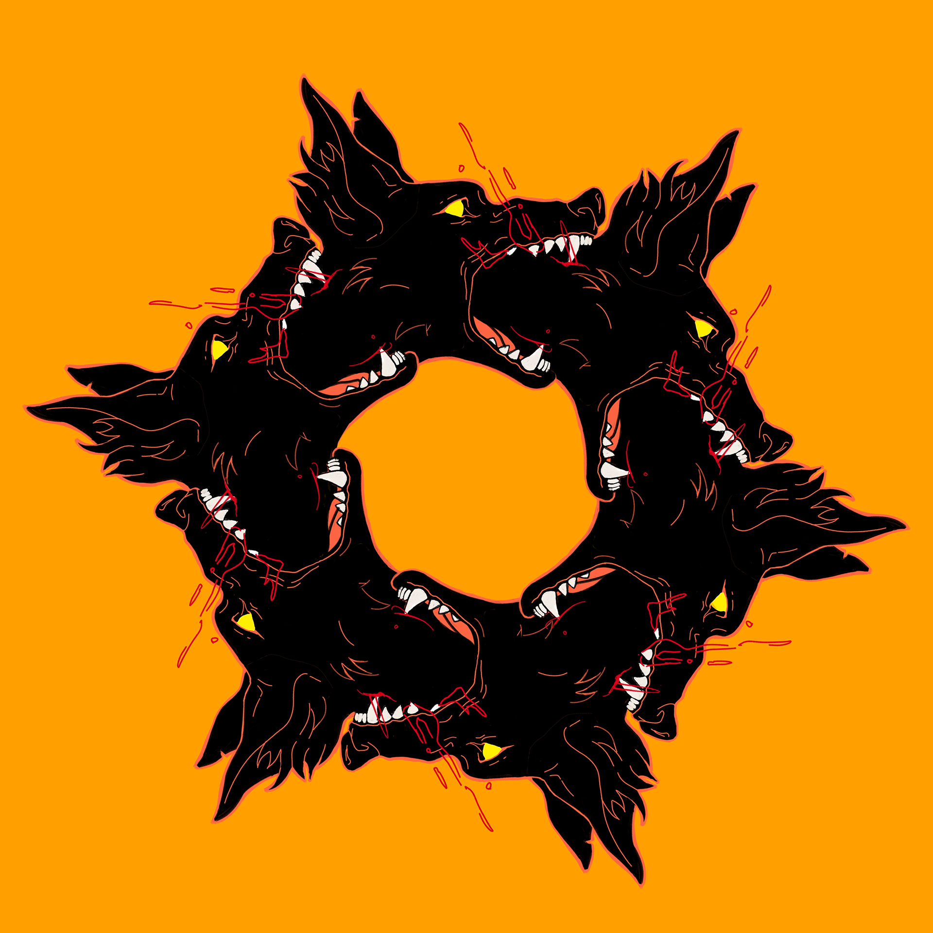 2020 Dog Pattern | Photoshop