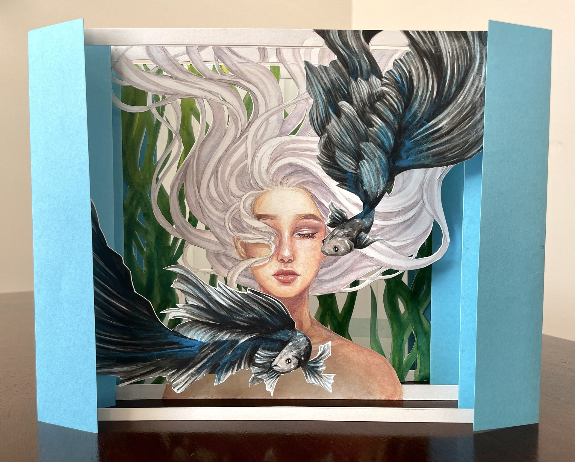 2018 | Gouache | Standing v.