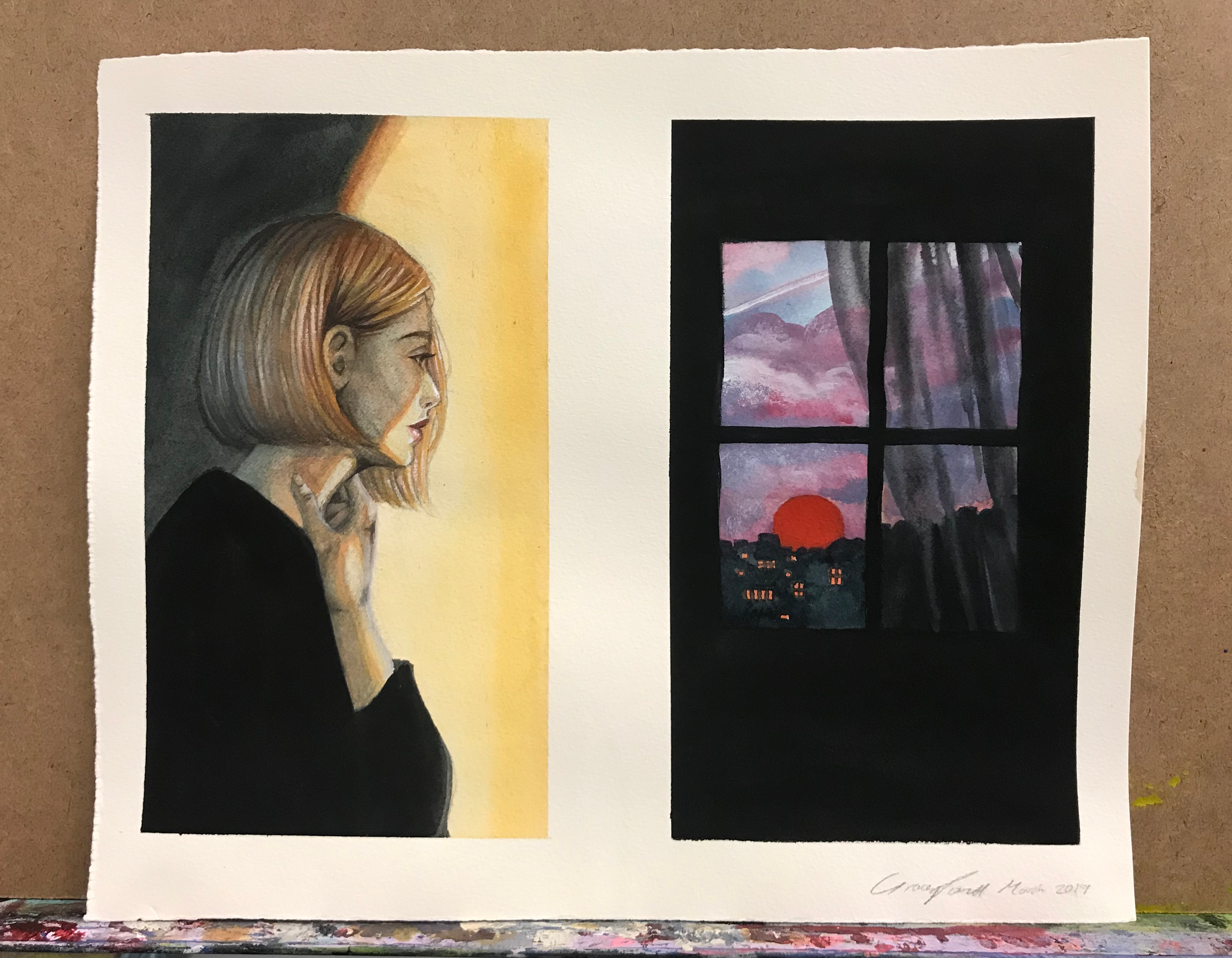 2019 | Gouache