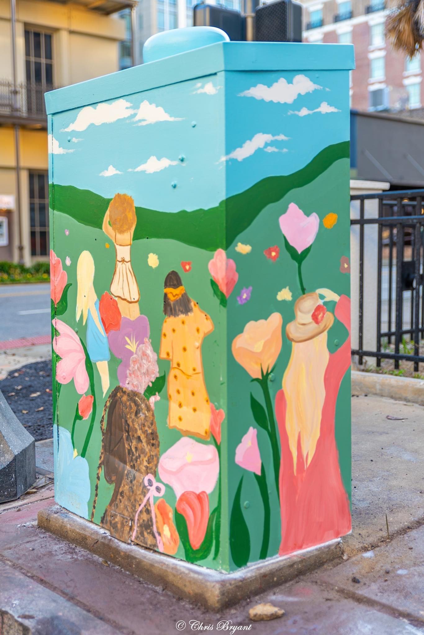 2023 | "Looking Up" Public Lightbox Project | Main Artist: T. Faith Laird