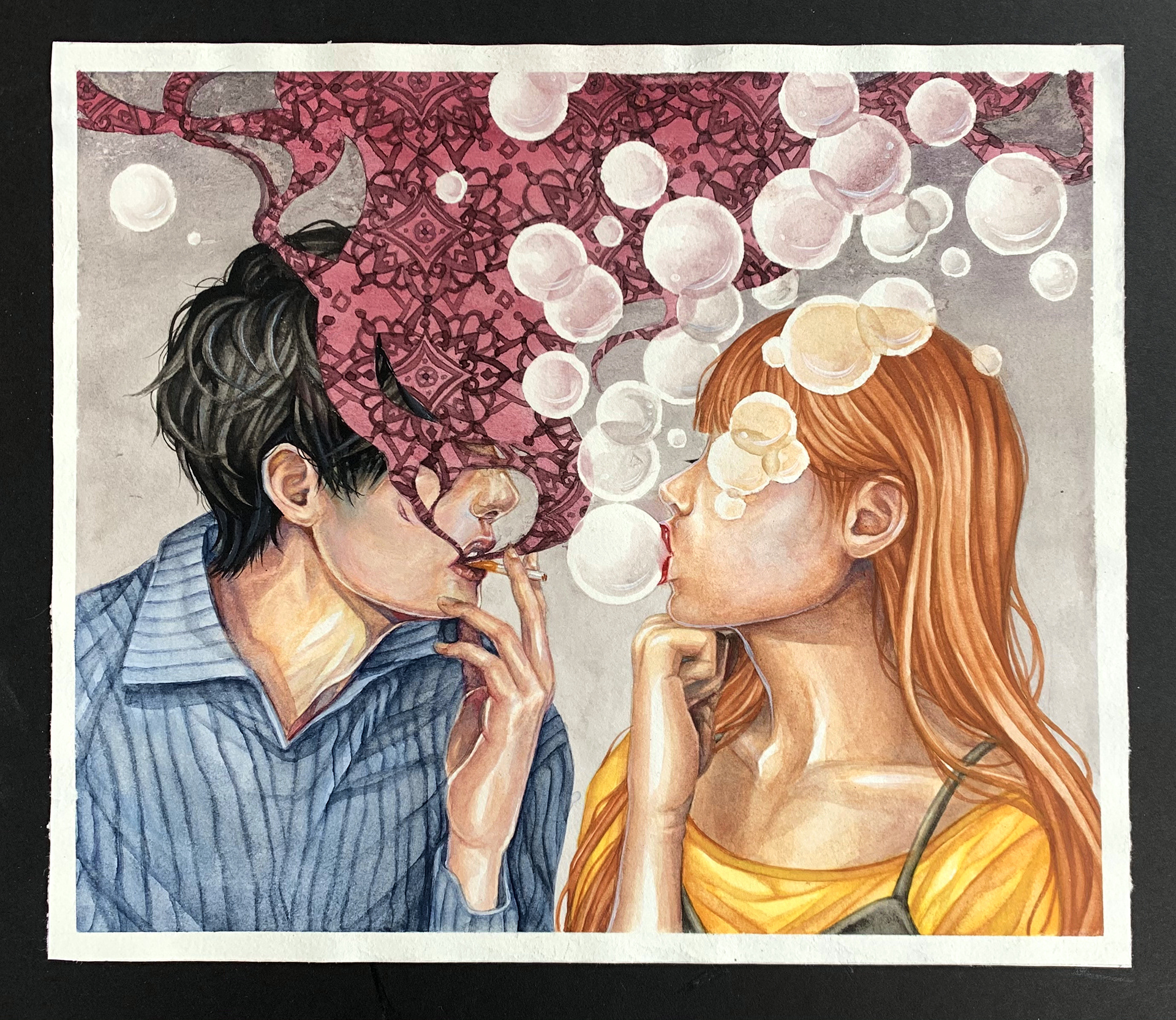 2018 | Acrylic (Watercolor Technique)