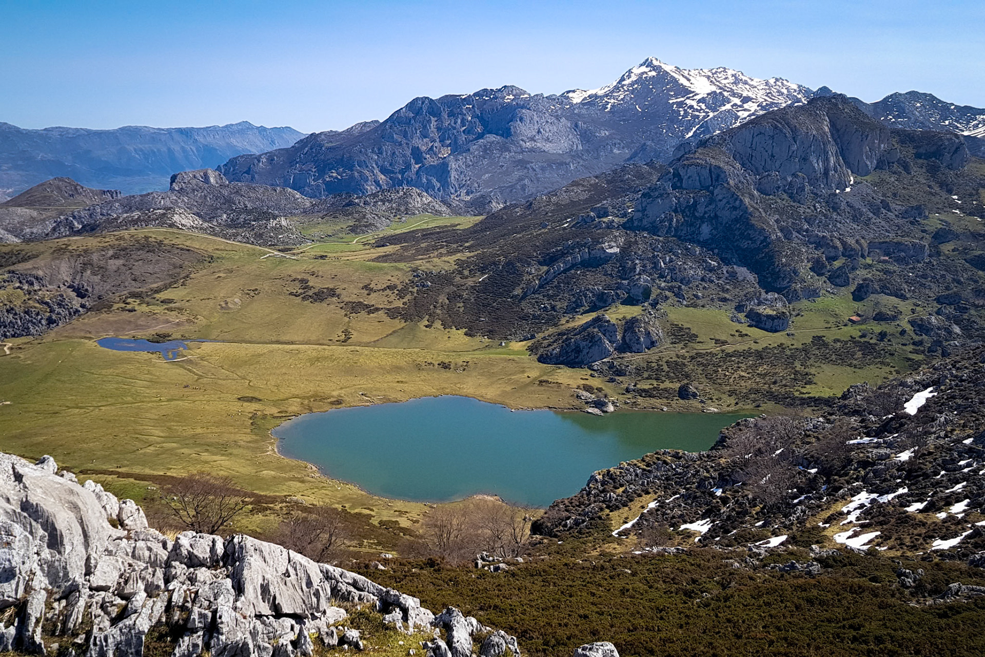 Lago Ercina, Asturias. Spain