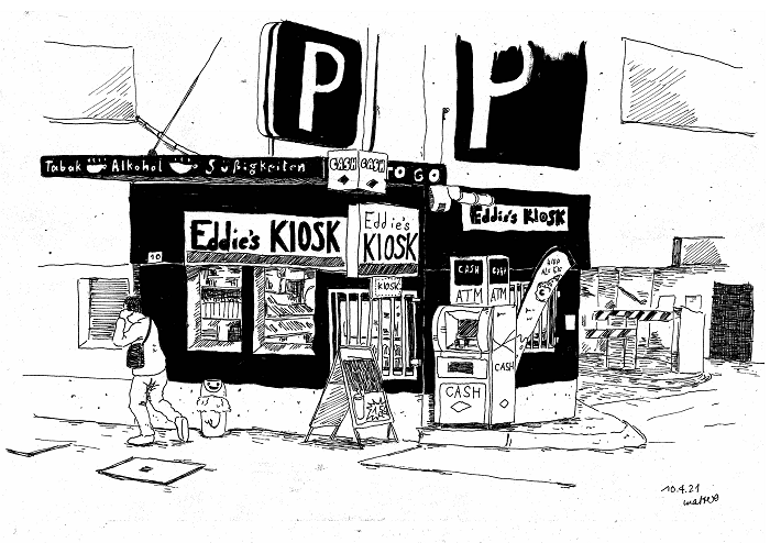 Eddie's Kiosk in Cologne (2021)