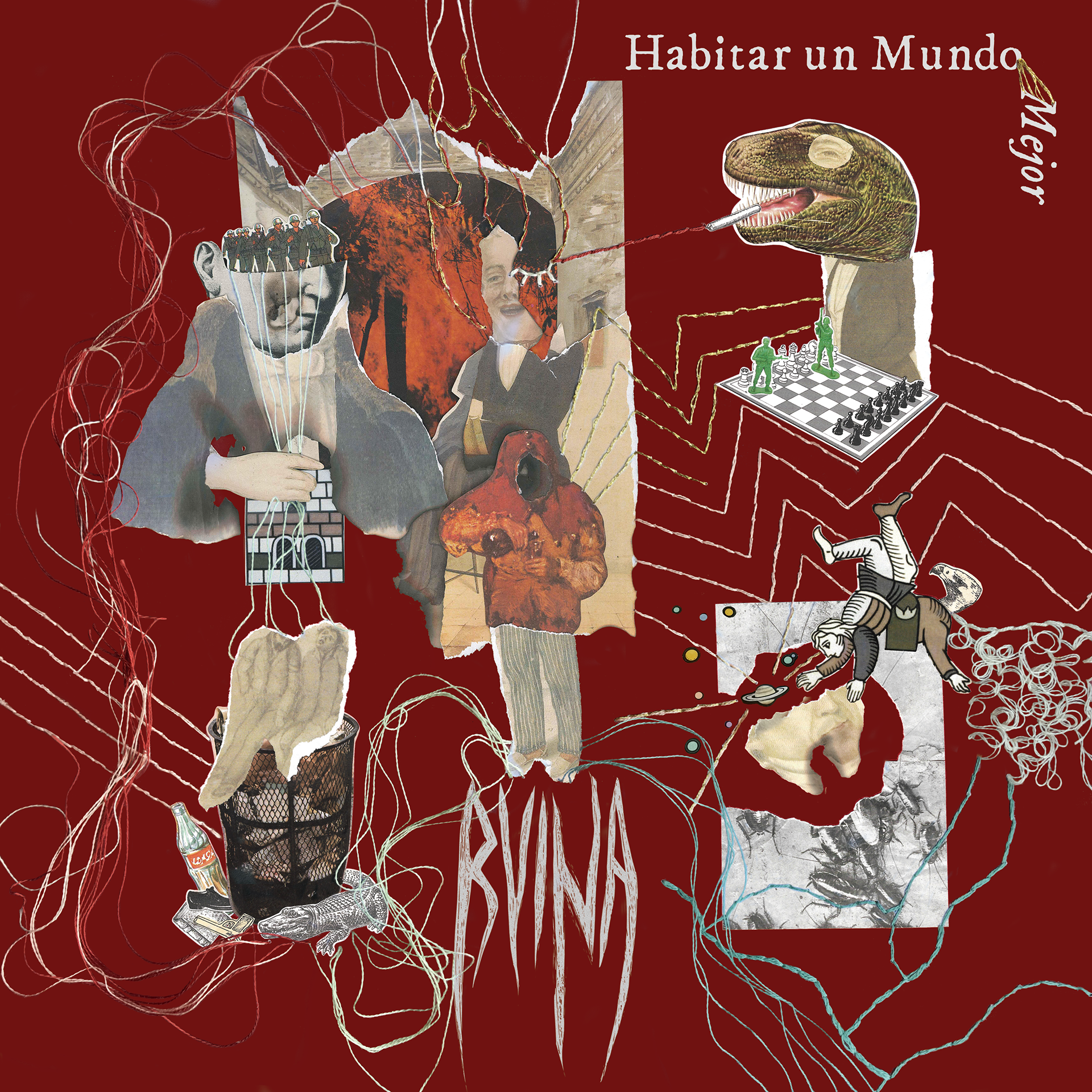 Cover art desarrollado con Alejandra Segovia para RUINA