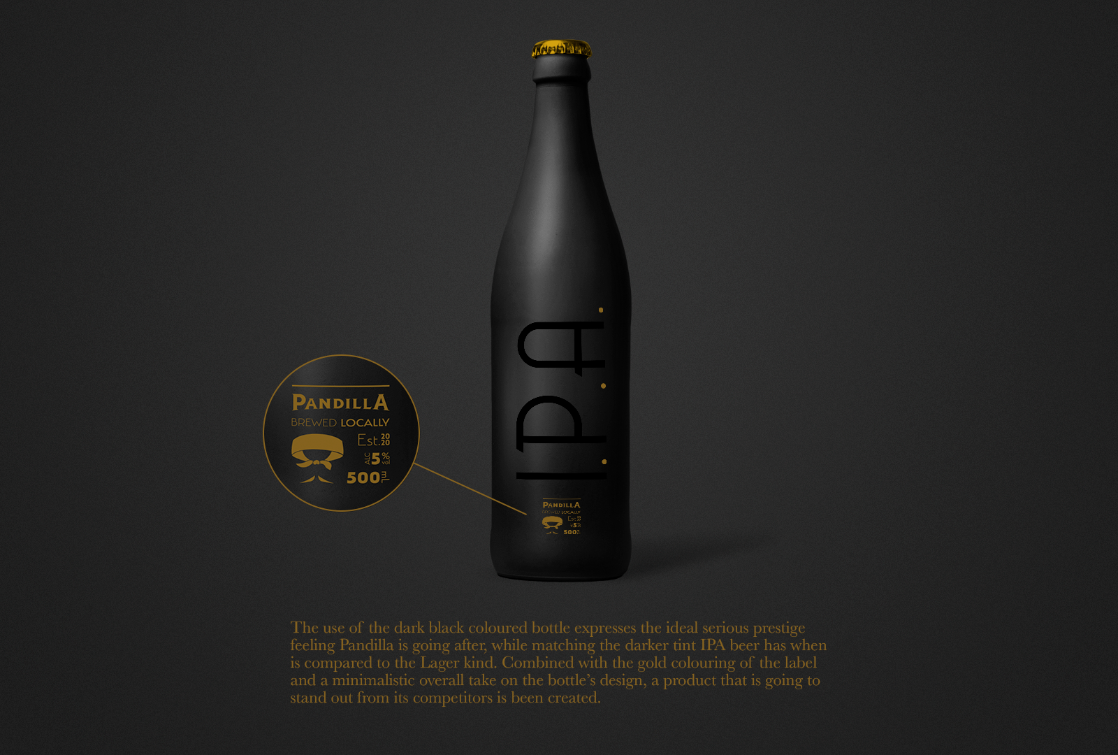 IPA GLASS BOTTLE