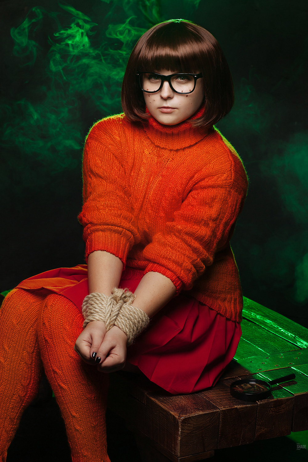 Velma Cosplay - Photo Shoot - Lydia @ Dorkalicious's Ko-fi Shop