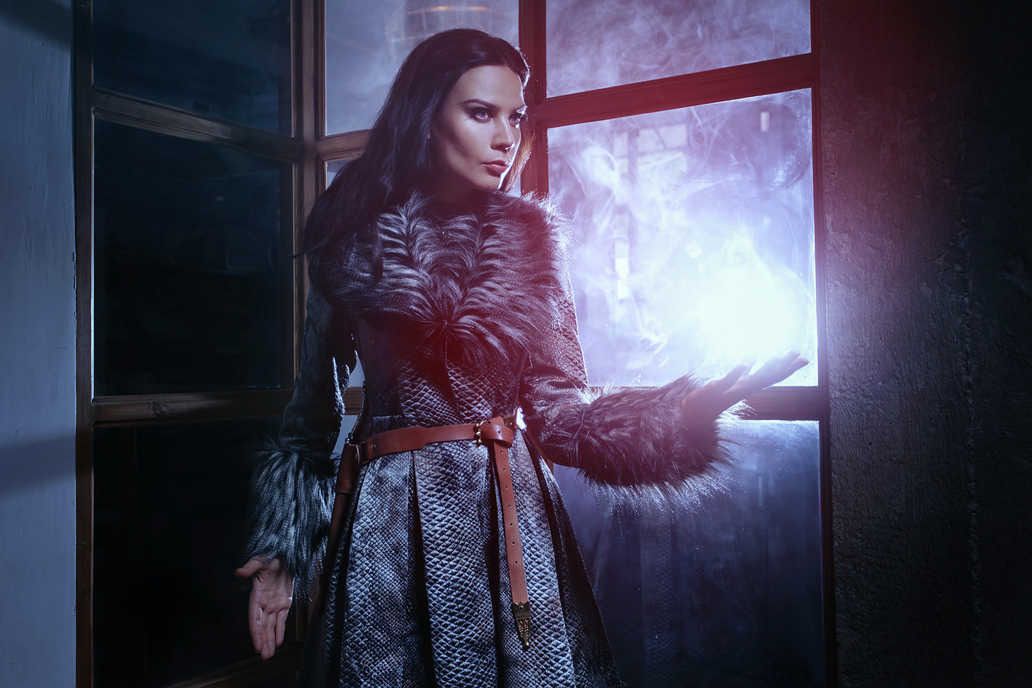 Cosplayer in Image of a Character Yennefer of Vengerberg from the Game or  Film the Witcher in Winter Forest at Sunset Editorial Stock Photo - Image  of dnipro, netflix: 172111433