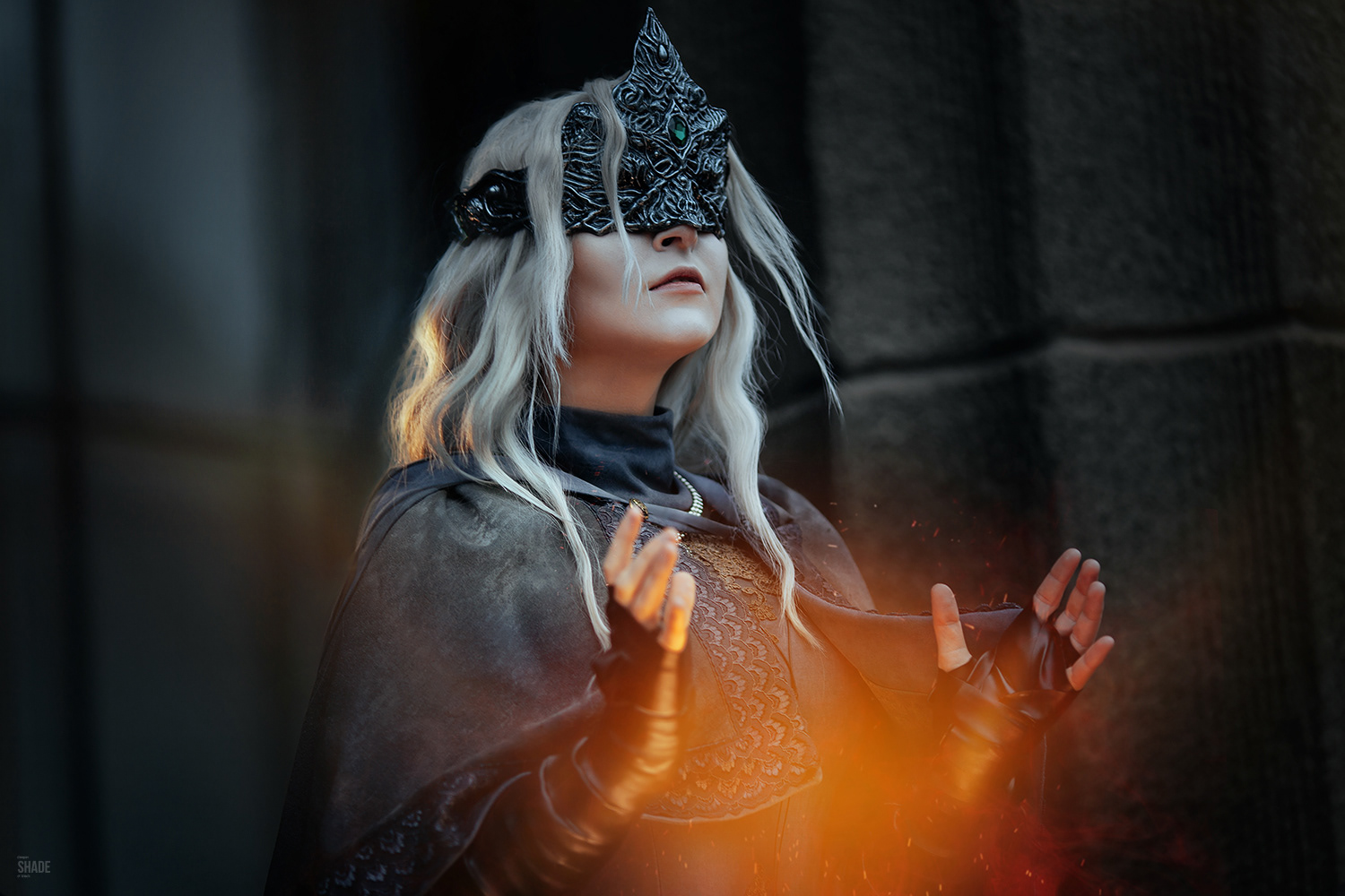 Lina Aster photography - Firekeeper (Dark Souls 3)