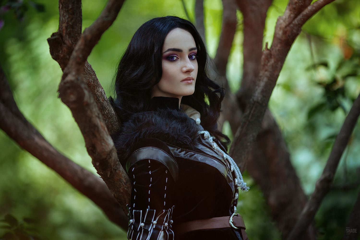 Cosplayer in Image of a Character Yennefer of Vengerberg from the Game or  Film the Witcher in Winter Forest at Sunset Editorial Stock Photo - Image  of dnipro, netflix: 172111433