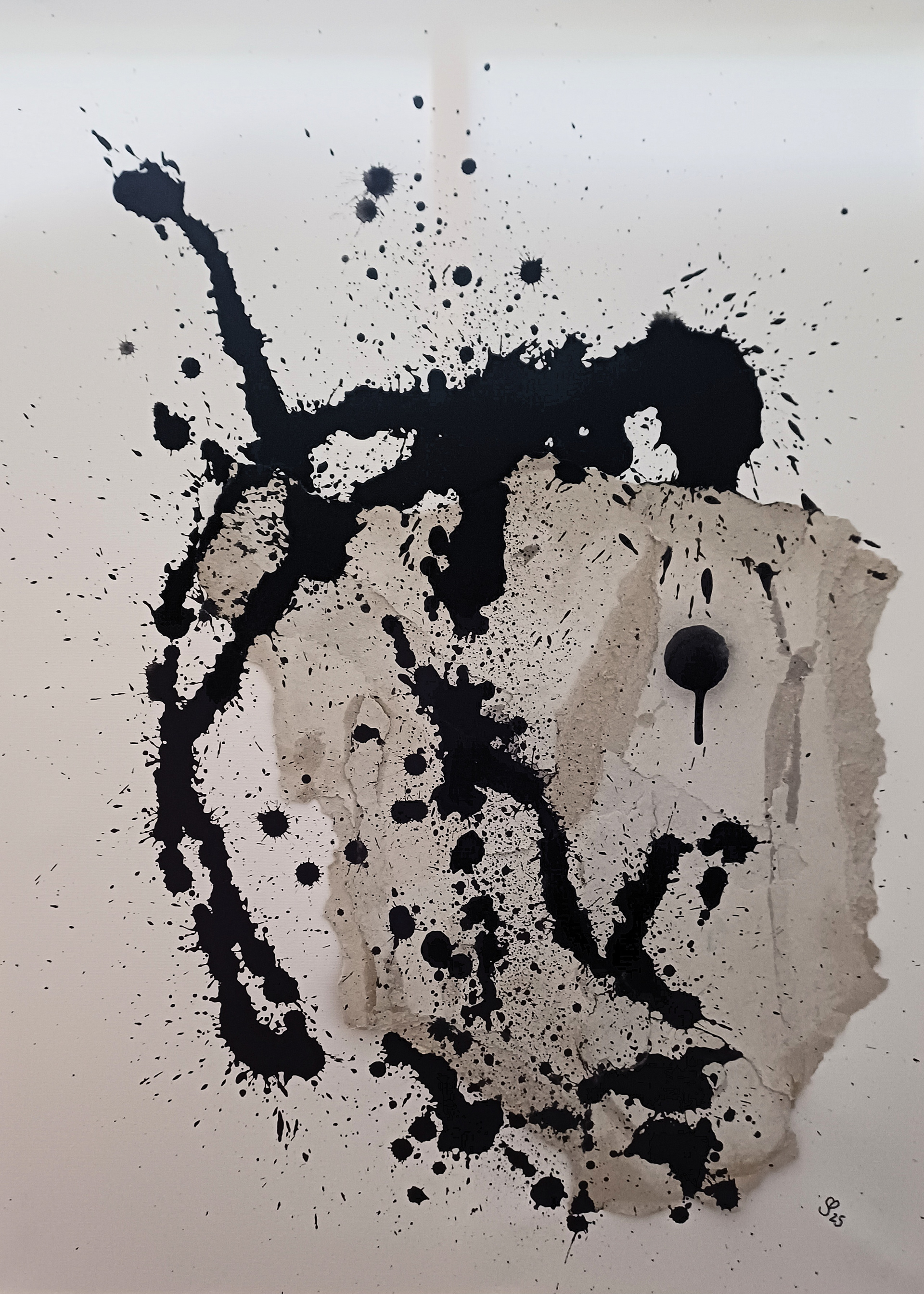 Drill Baby Drill WTF I, Mixed Media auf Leinwand, 80x60cm, 2025