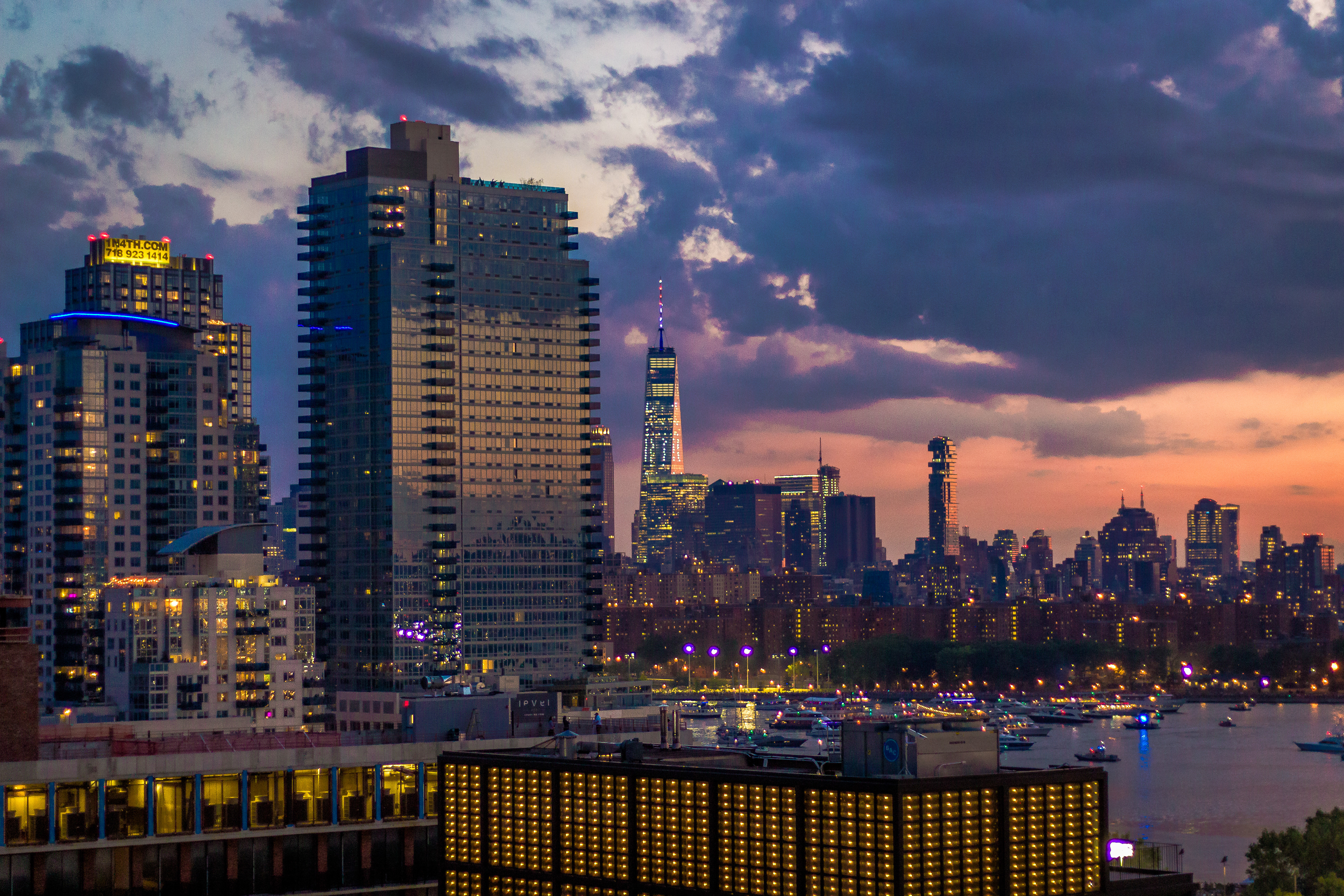 NYC Skyline Williamsburg Brooklyn