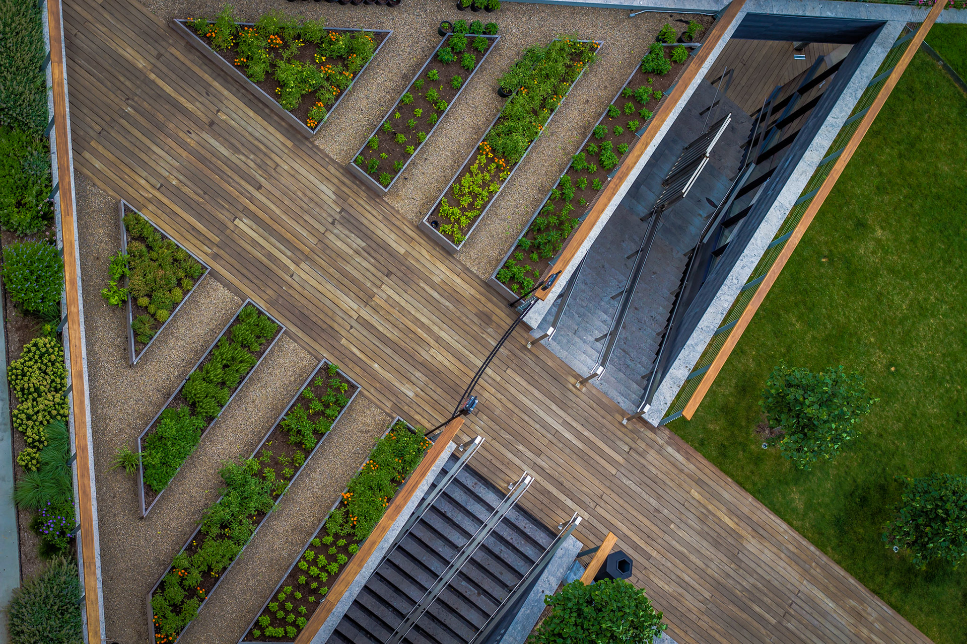 The William Vale Garden Williamsburg Brooklyn