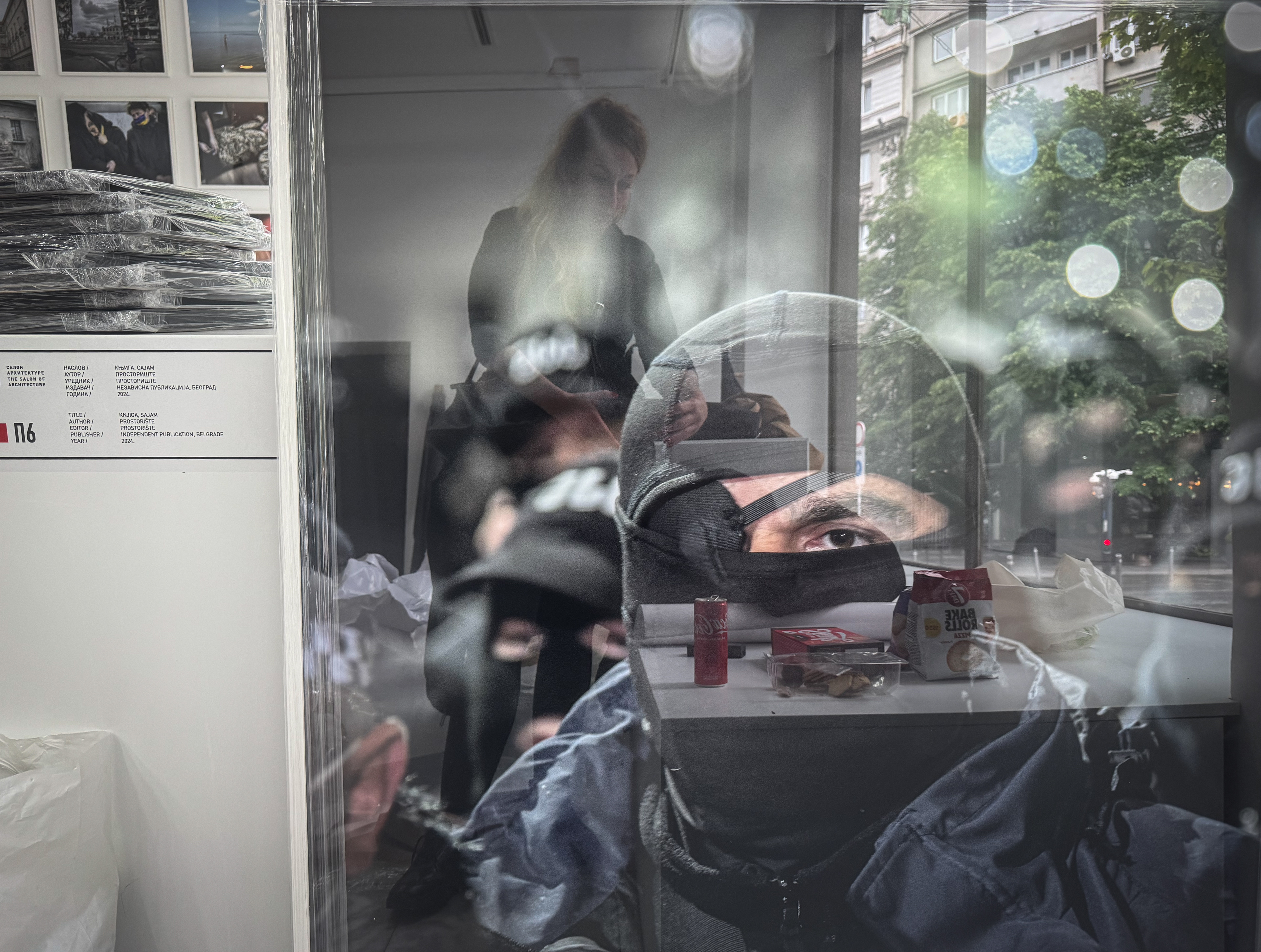 Tbilisi, Georgia, November 30, 2024: On November 28th, following disputed elections, Irakli Kobakhidze, the Prime Minister from the ruling Georgian Dream party, announced that they would suspend Georgia's EU membership bid until 2028. Outraged citizens, who historically support Georgia's integration with Europe by over 80%, gathered in the thousands outside Parliament. Soon, the government deployed riot police against the peaceful protesters and used disproportionate force to disperse them. I often wonder, looking at police at rallies like that: where does the job end and where does the citizen begin? How does one reconcile the two.  I also kept thinking about what happens when someone loses an eye on the job like that; does such a person become scared or angry, maybe seek revenge, or is indifferent, possibly did not care  from the start—perhaps all of the above.