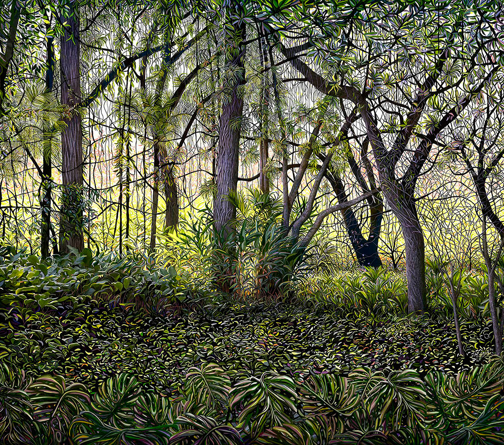 Vitrô Rio de Janeiro, Brazil 2017 Natural pigment on cotton paper 150x170cm Edition 6