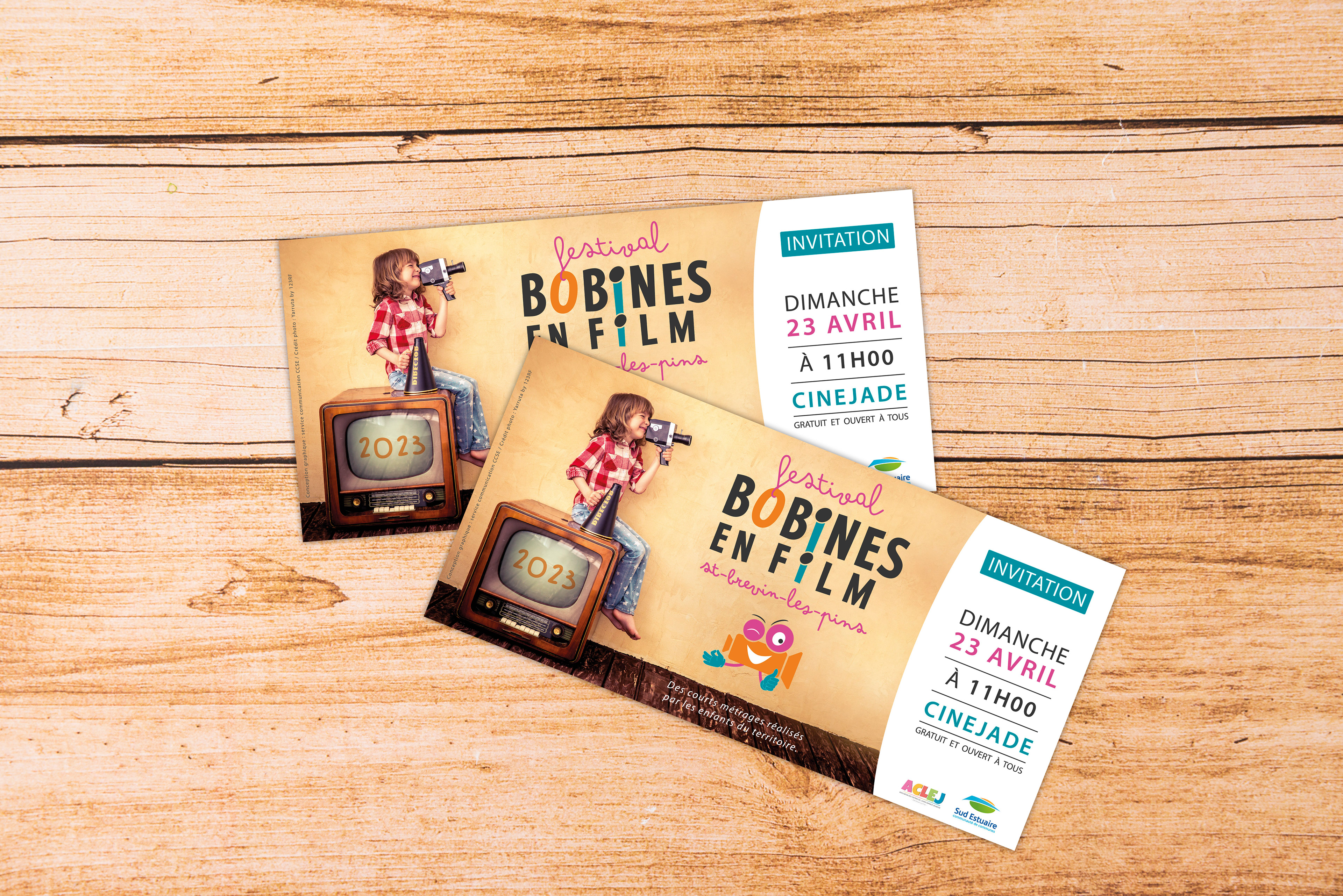 Carton d'invitation (print et web)