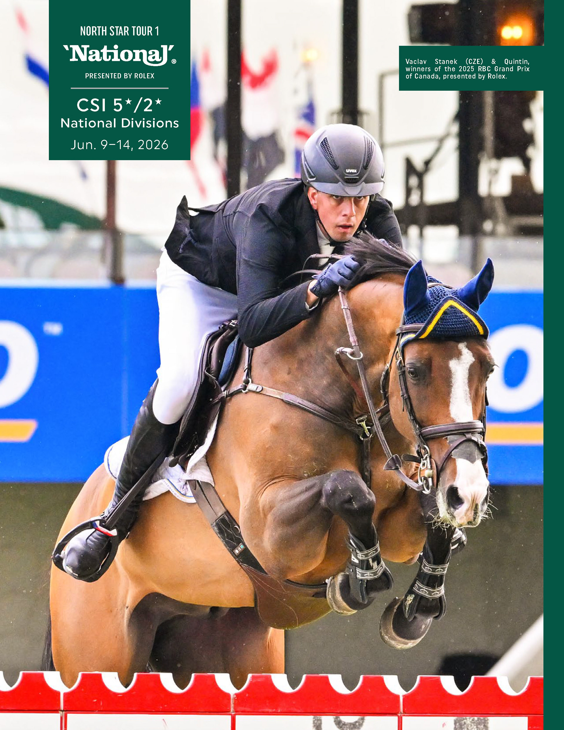 Section Cover for the 'National' presented by Rolex