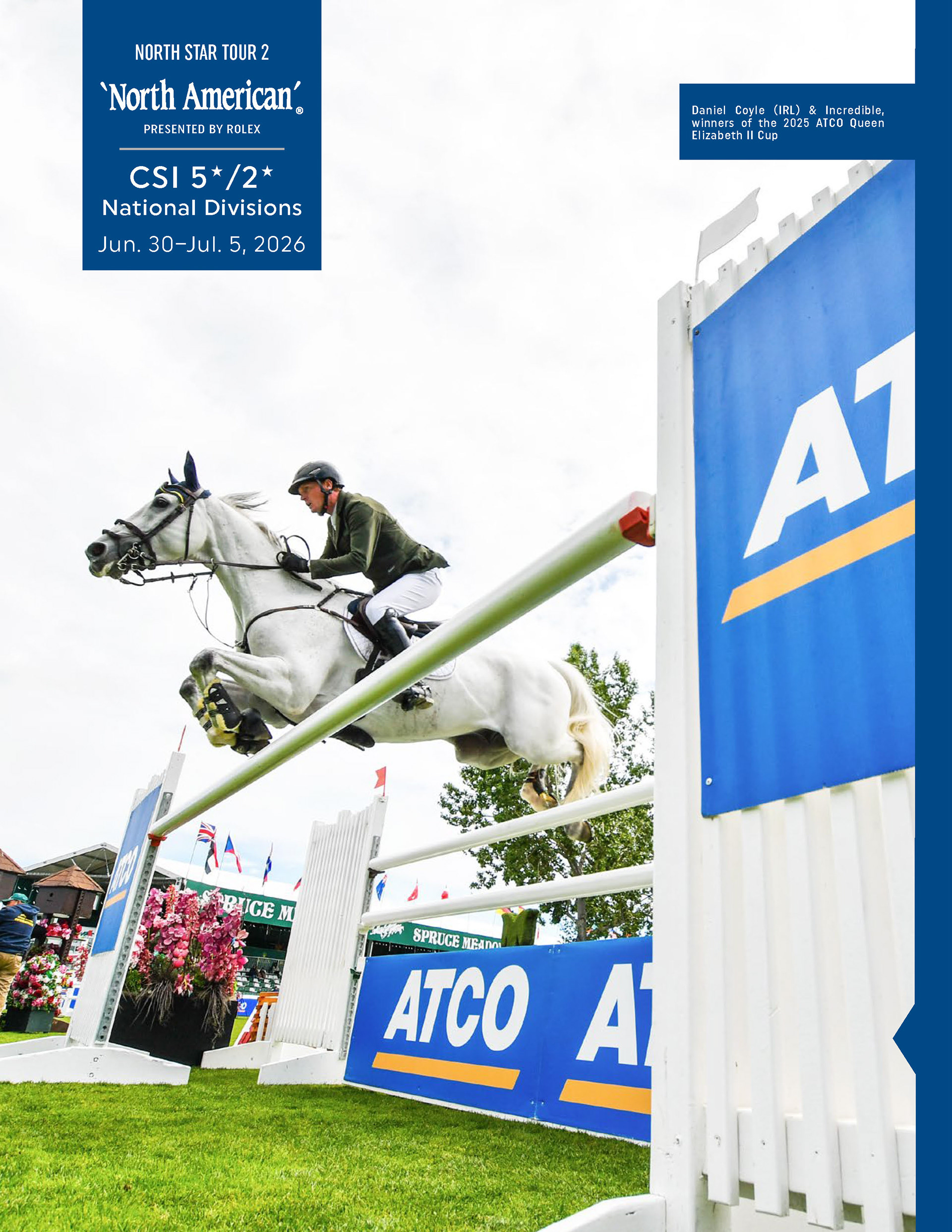 Section Cover for the 'North American' presented by Rolex