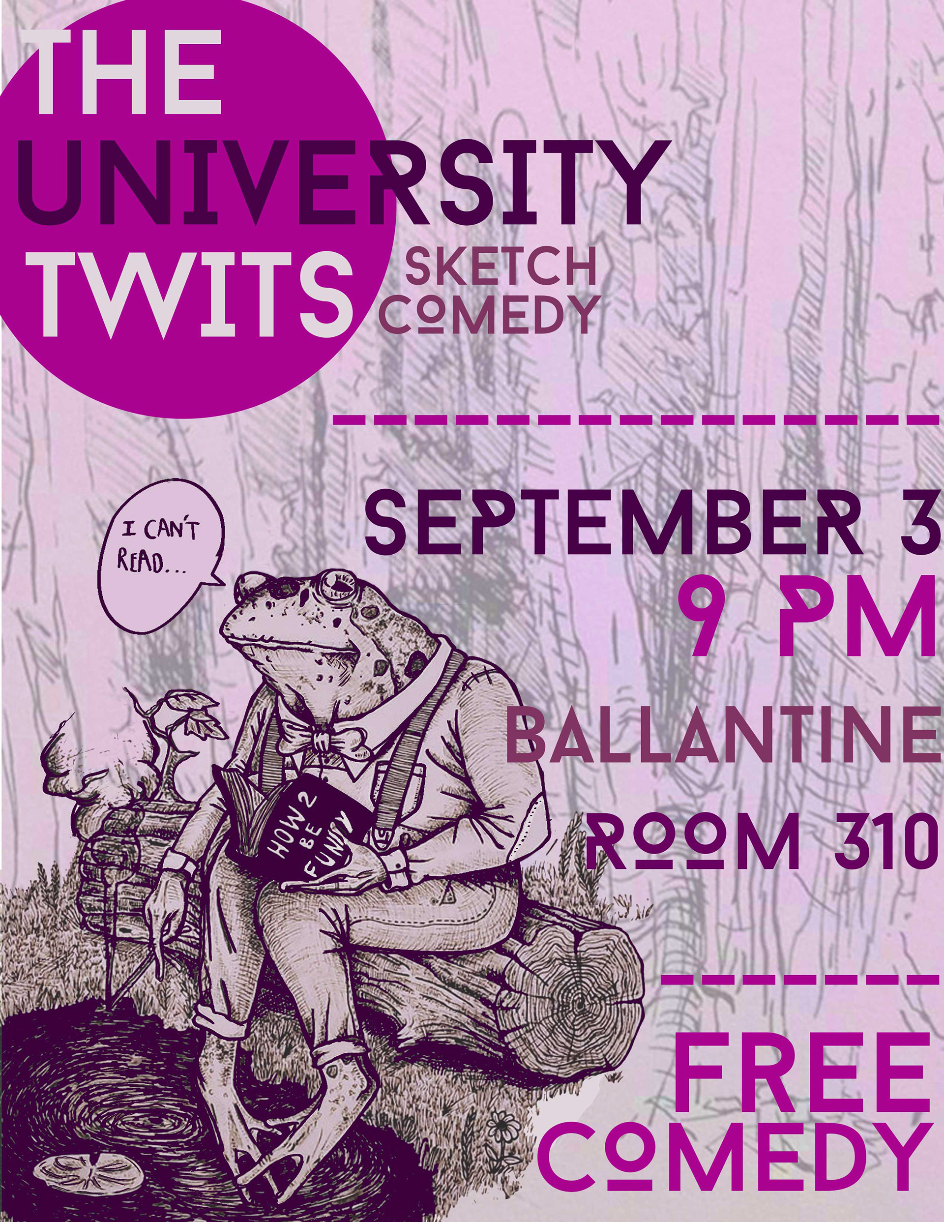 Promotion for our September show.