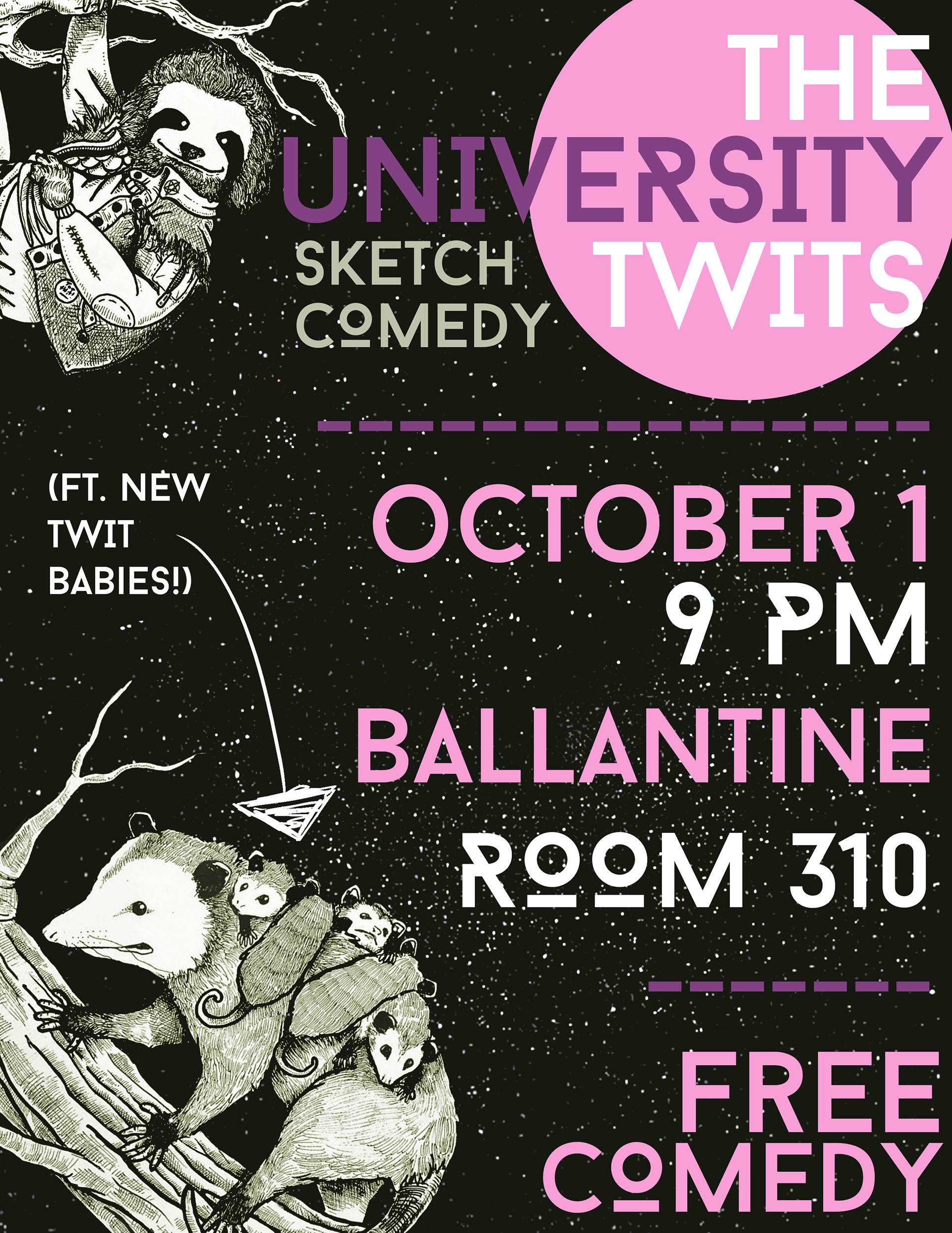 Promotion for our show at the beginning of October, noteworthy for being the debut of recently added members.