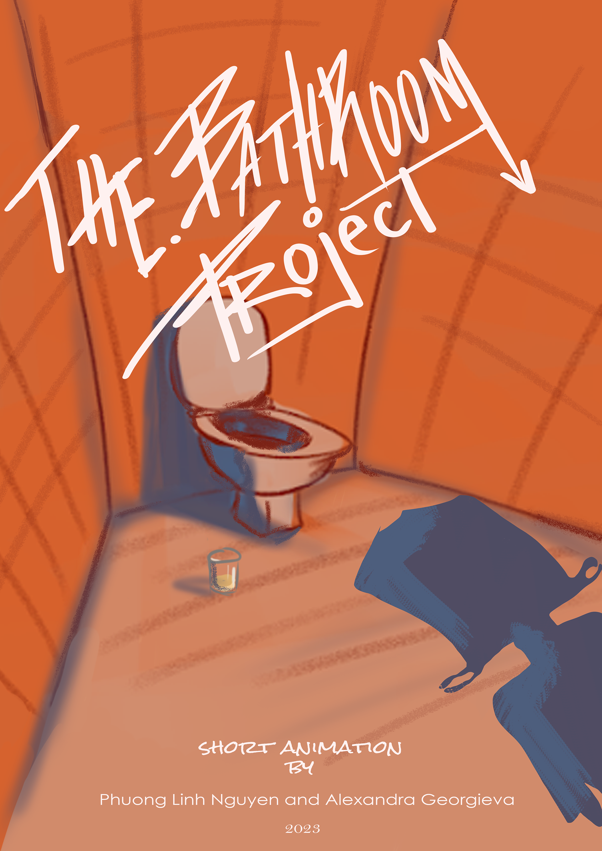 "Bathroom project" poster