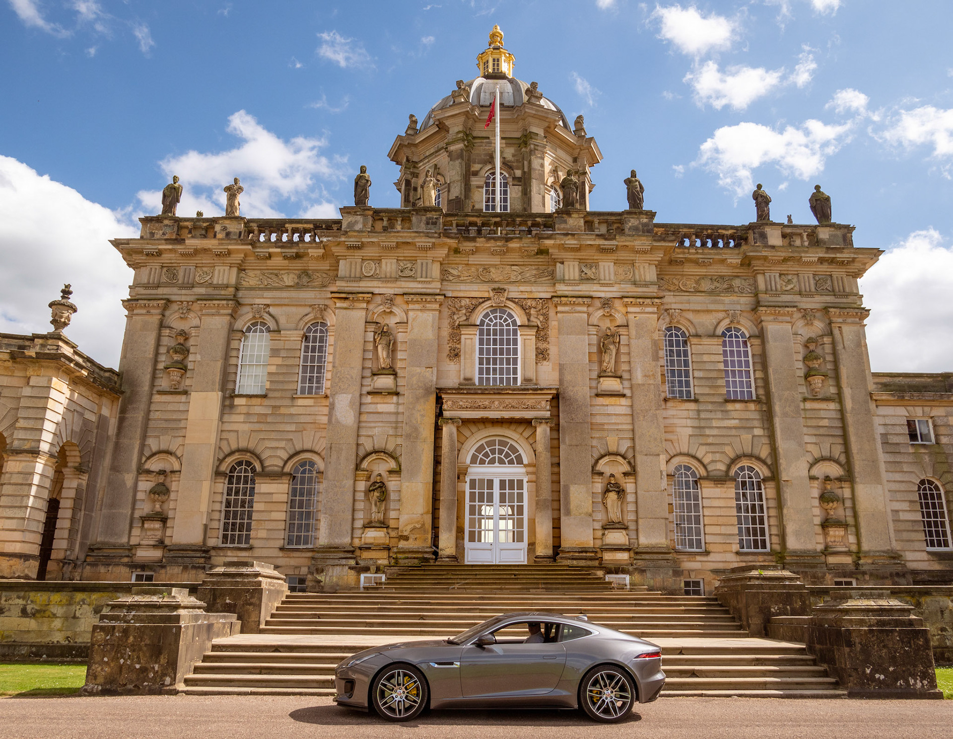 A very British scene, Castle Howard
