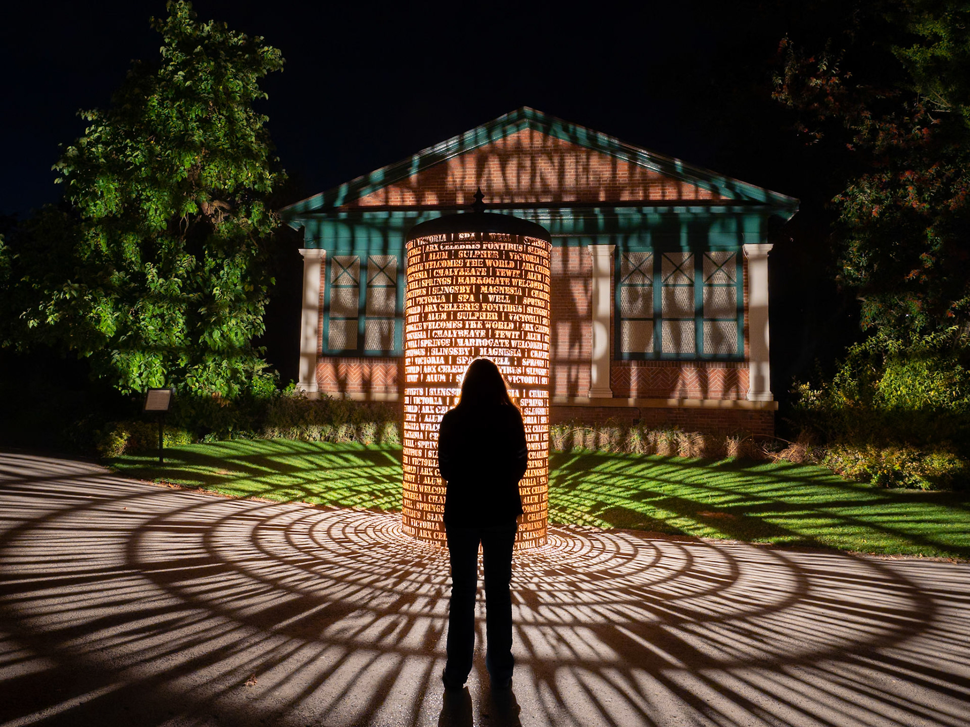 Silhouettes at The Valley Gardens, Harrogate
