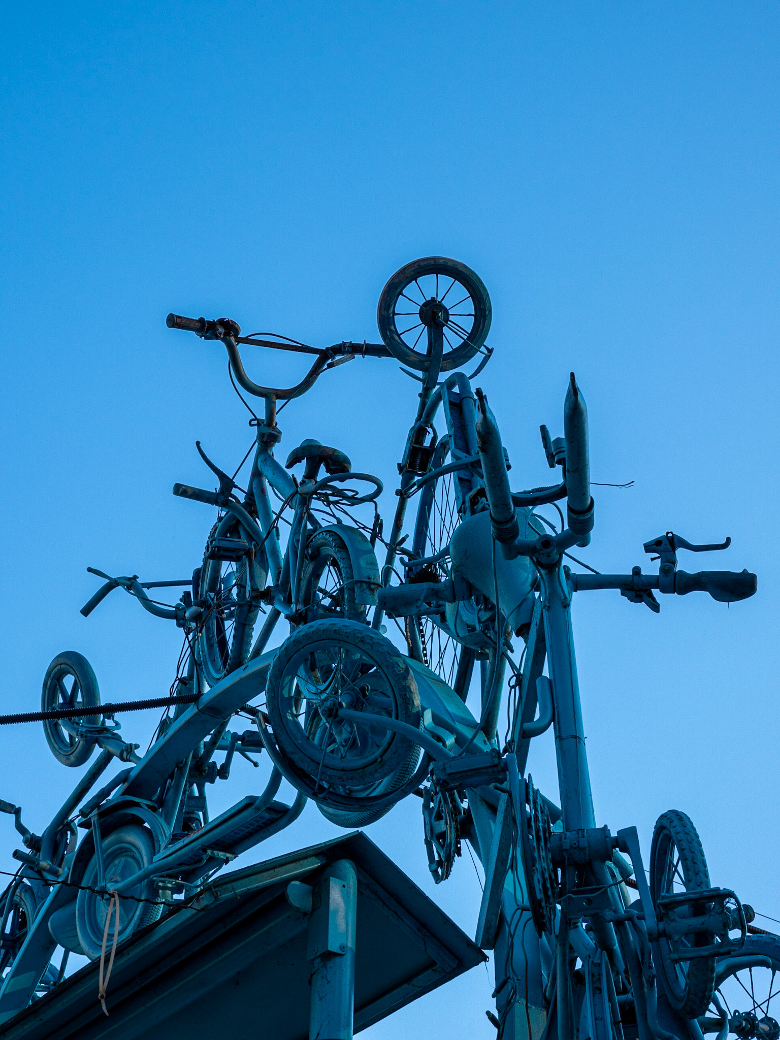 Bike frames of Budapest