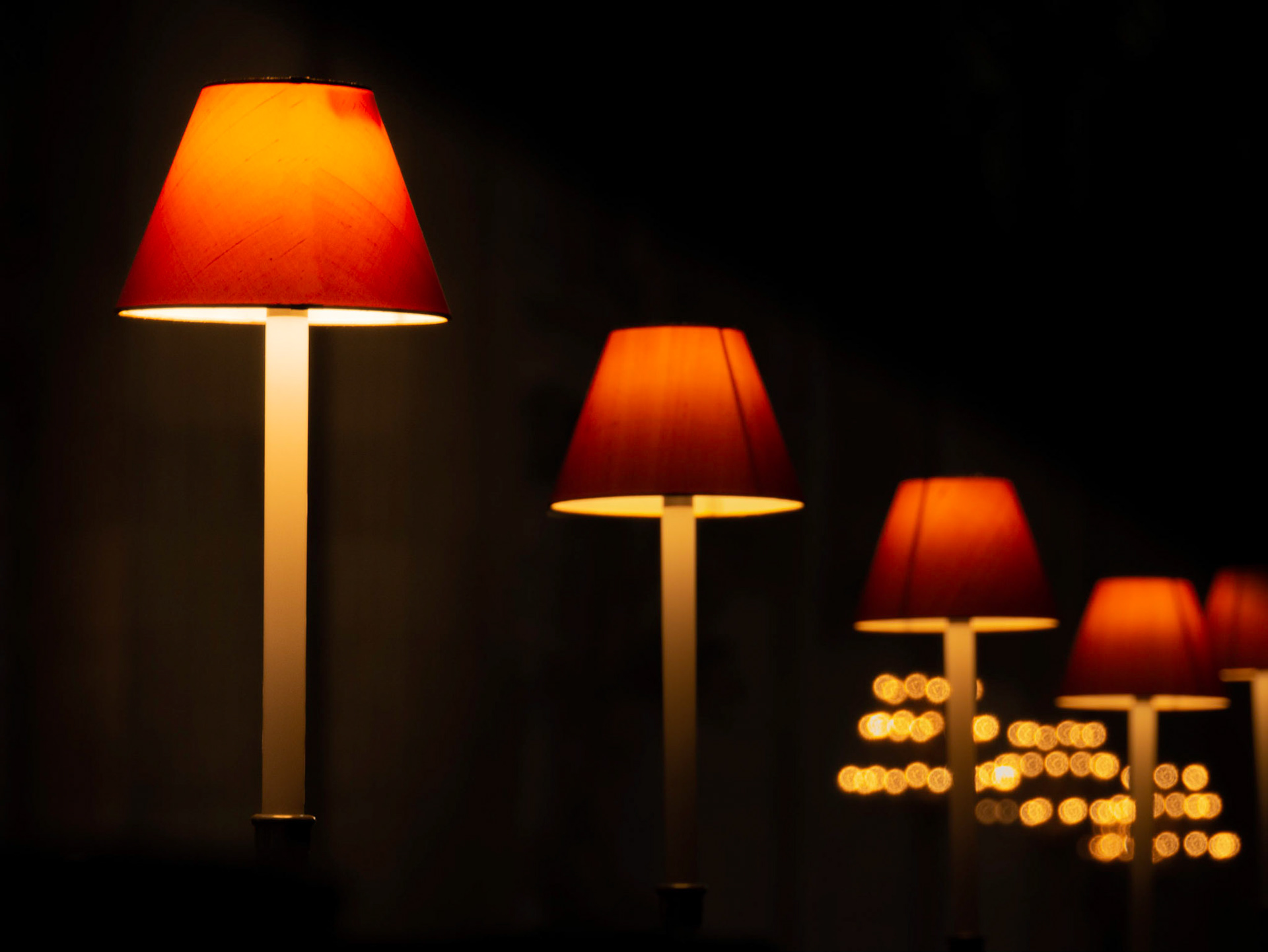 St Paul's choir lighting, London