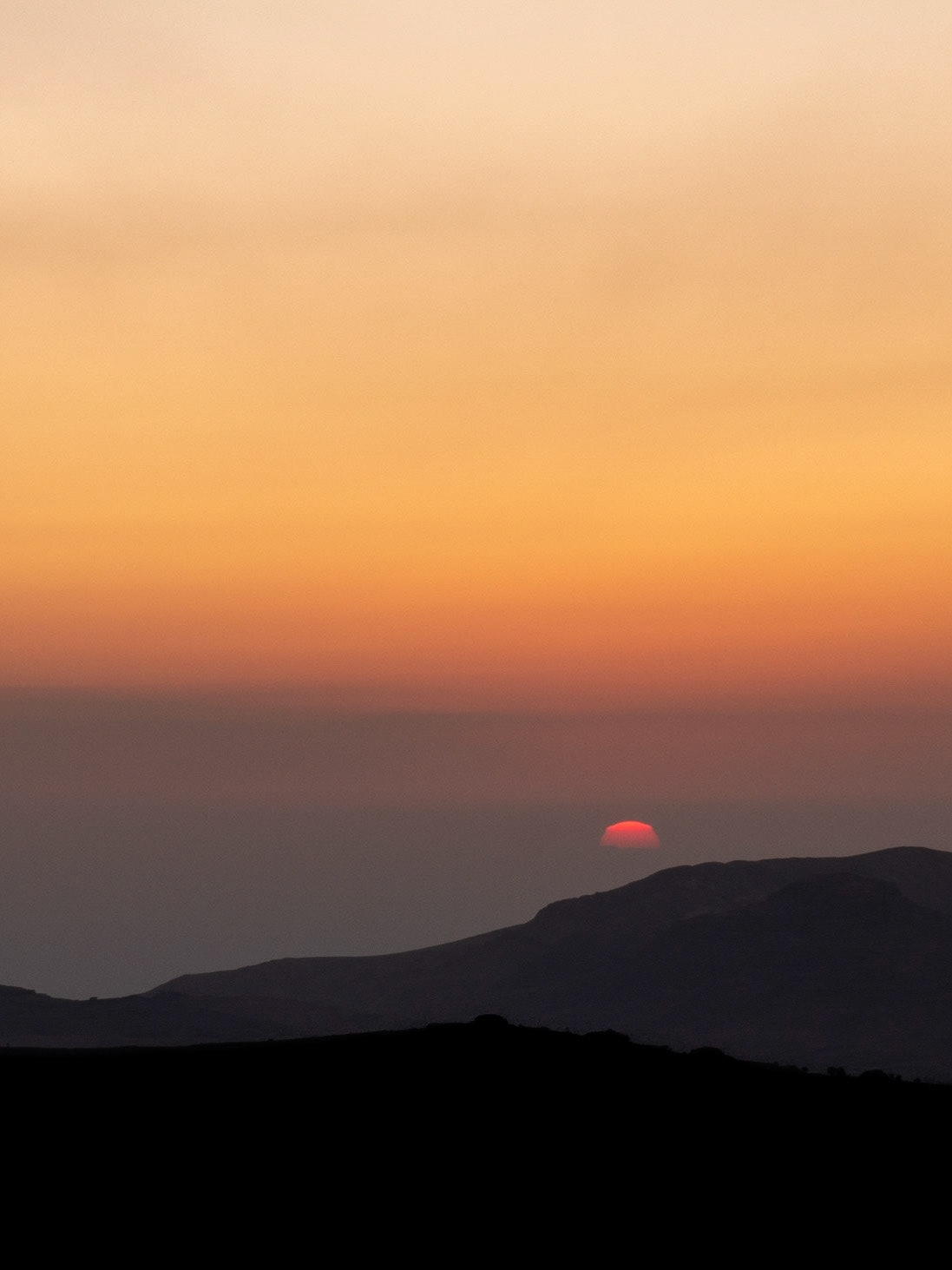 Wadi Musa sunset, Jordan