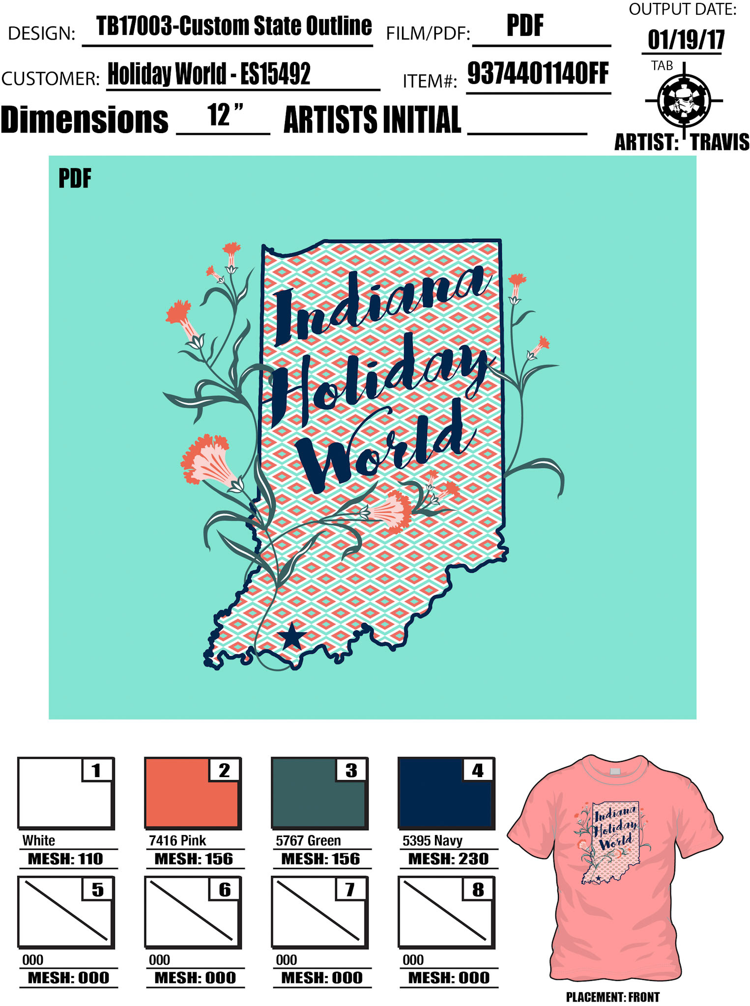 Custom State Outline