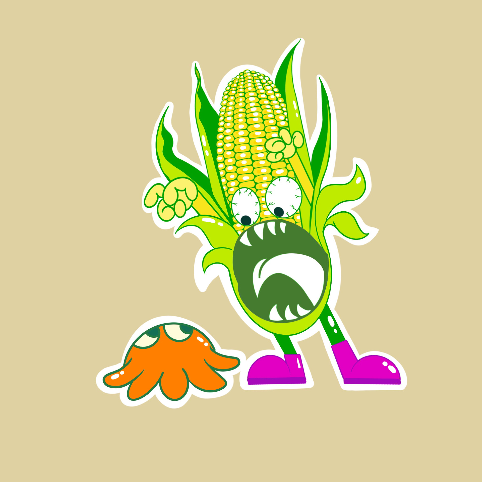 Integrated Pest Management Sticker Design