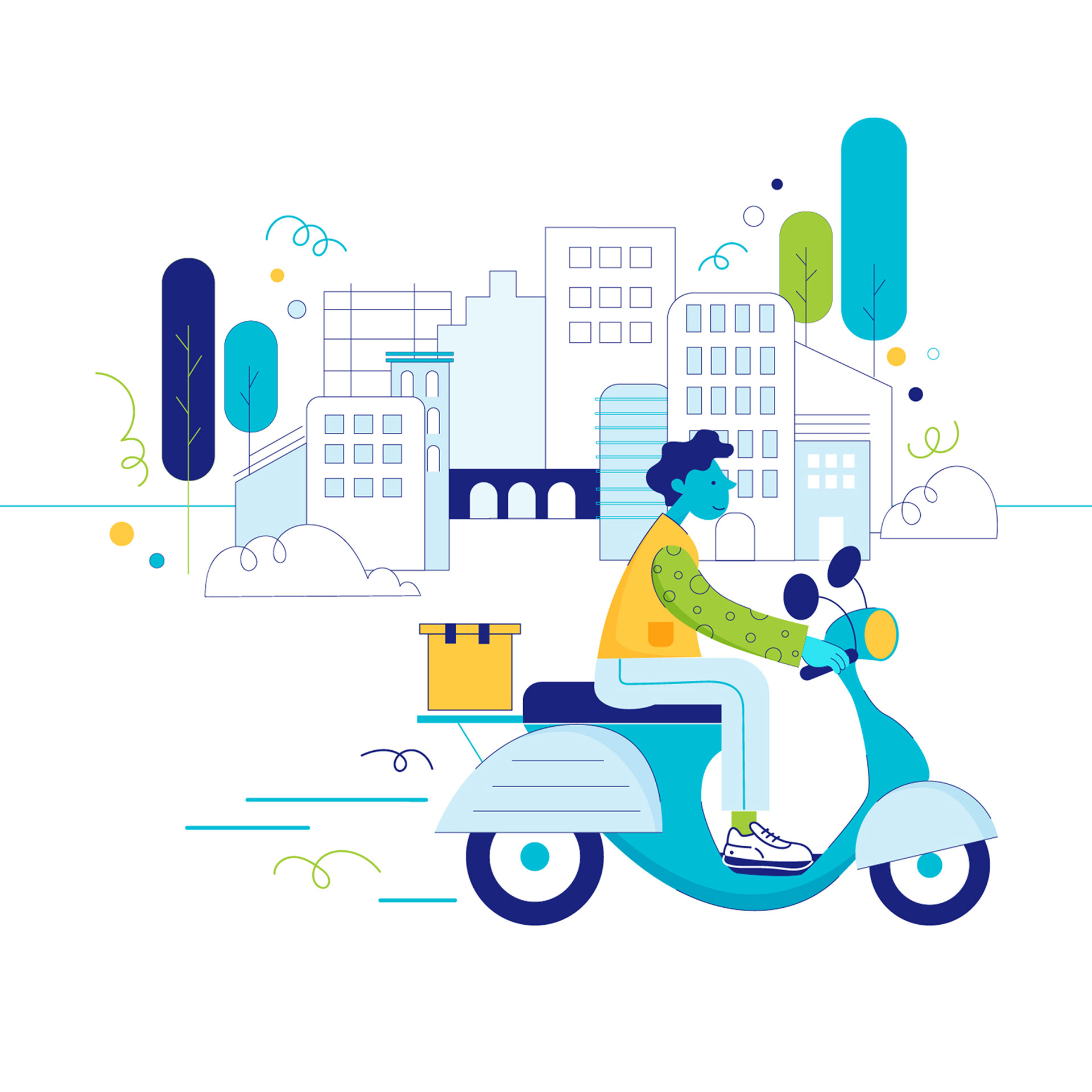 Part Financial Group, iCup Application Motion Design Illustration, 2021