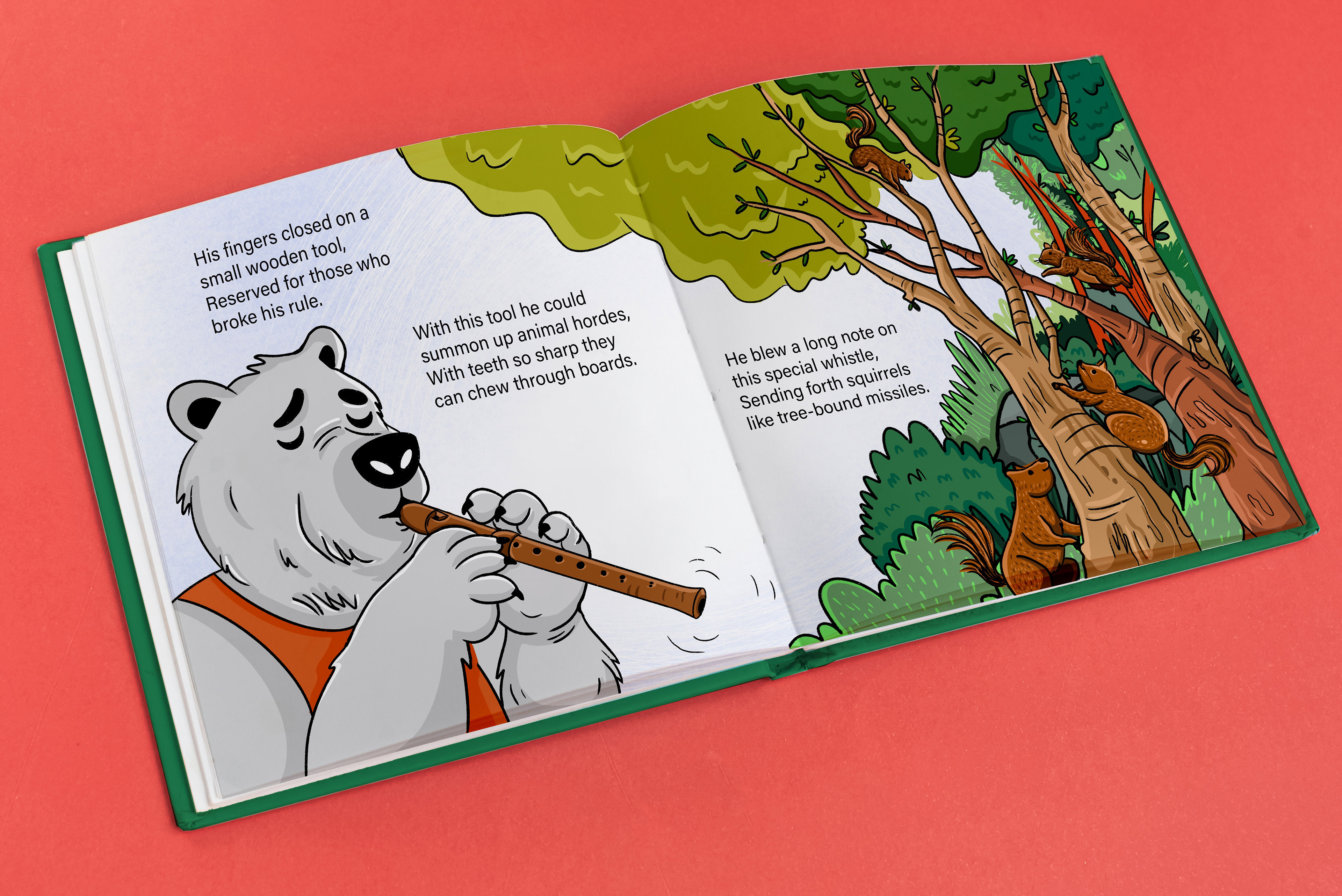 Firewood Movers, Children Book Design, 8×8inch, 2024