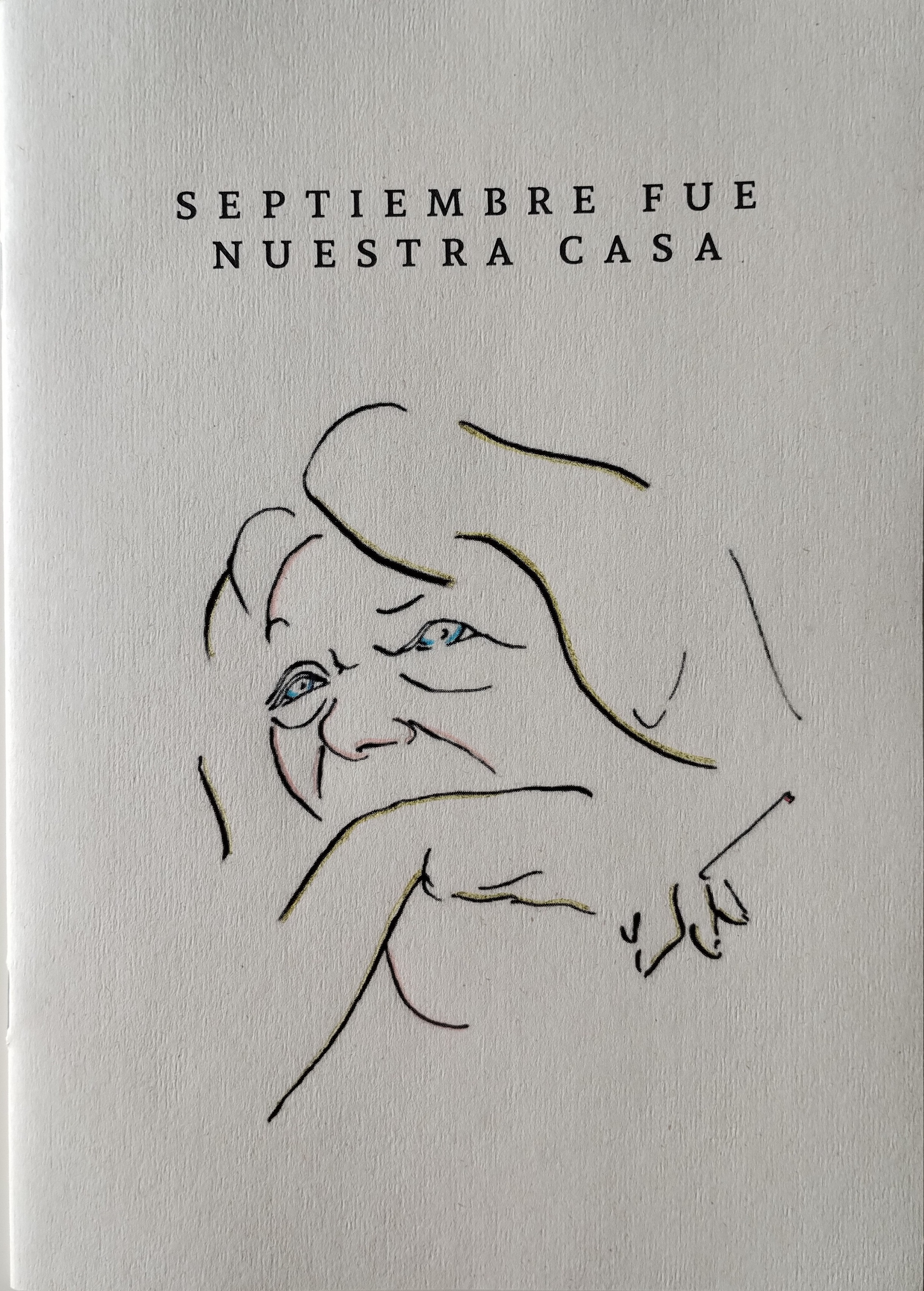 Tapa del fanzine con ilustración de Juan Maveroff