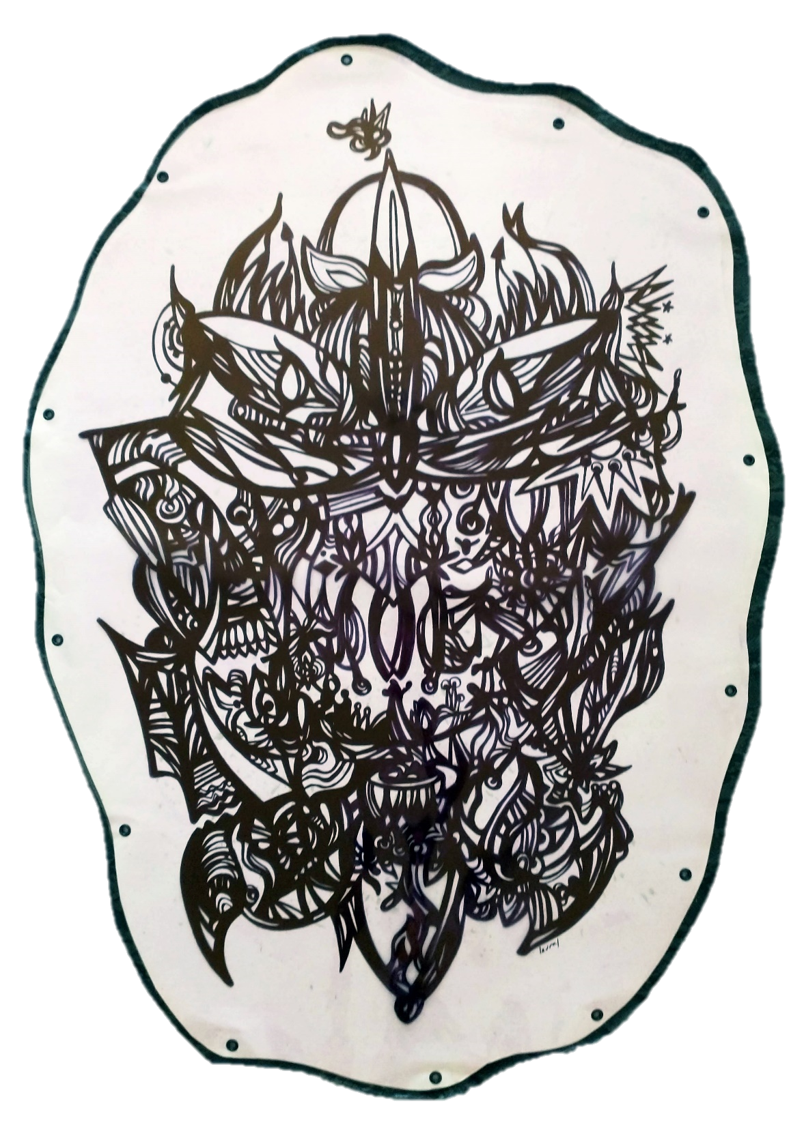"Campanario". Medidas: 95 cm x 1, 30 m.
