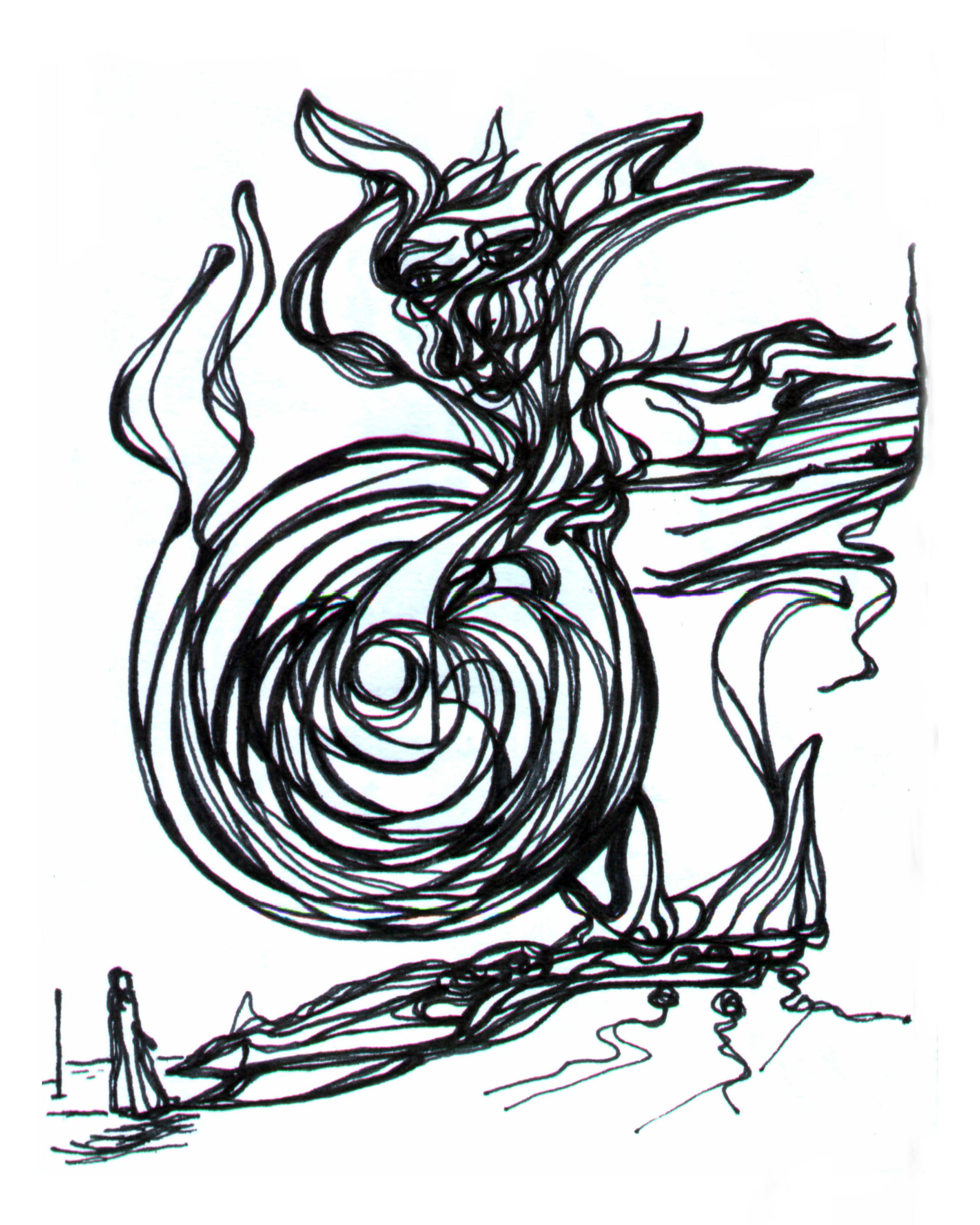 "Elevación". Medida: 9 x 13 cm.