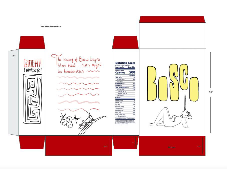 Packaging Sketch 2