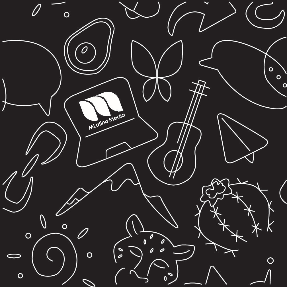 One Square of Pattern In Black